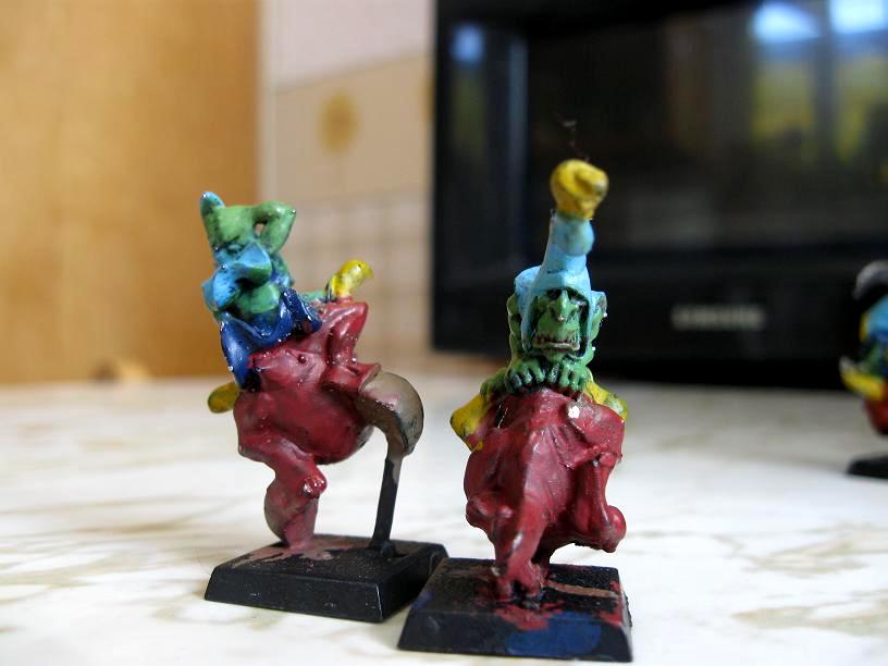 Goblins, Greenskin, Night Goblins, Squig Hoppers, Squigs