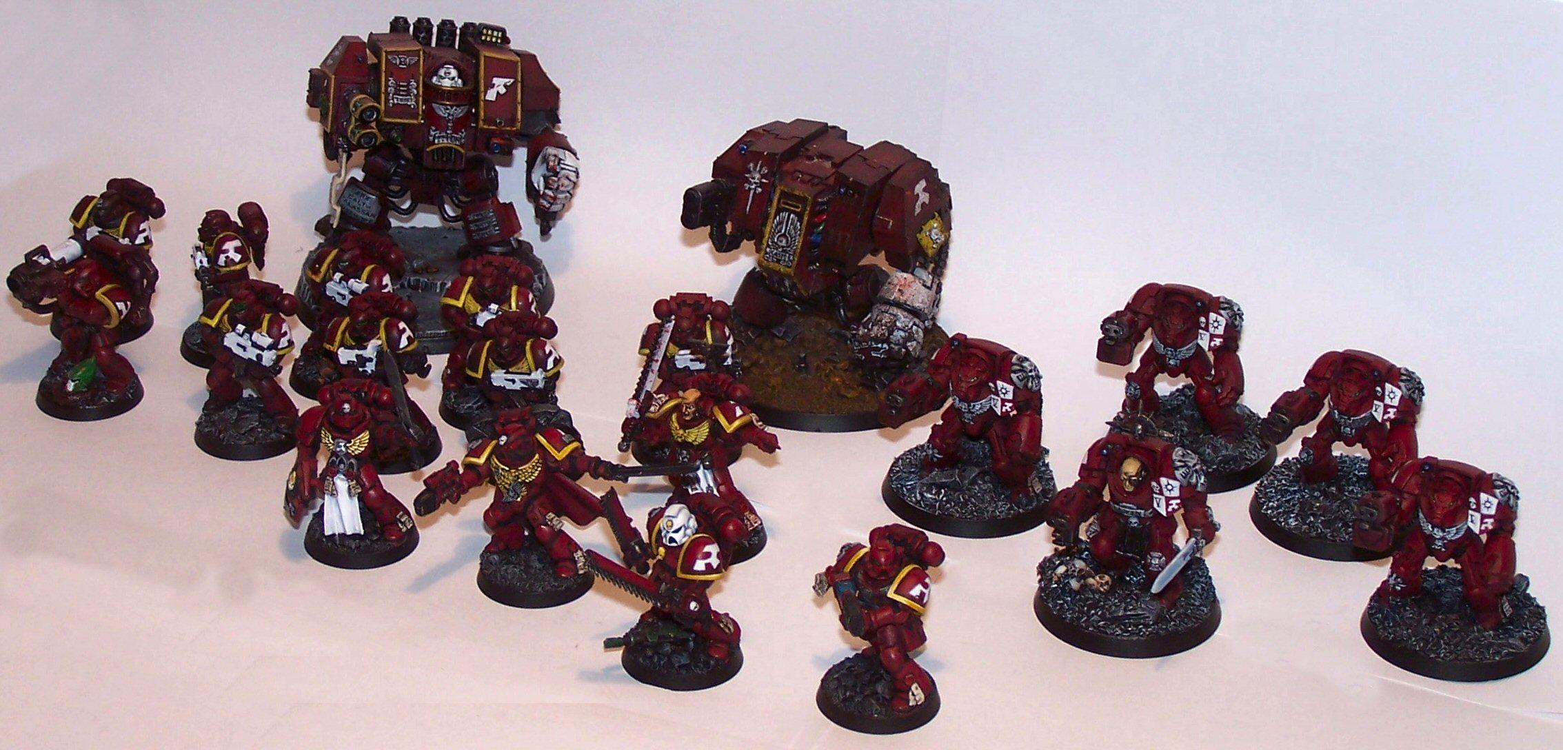 Army, Command Squad, Dreadnought, Emperor's Wings, Space Marines, Tactical Squad, Terminator Armor, Warhammer 40,000
