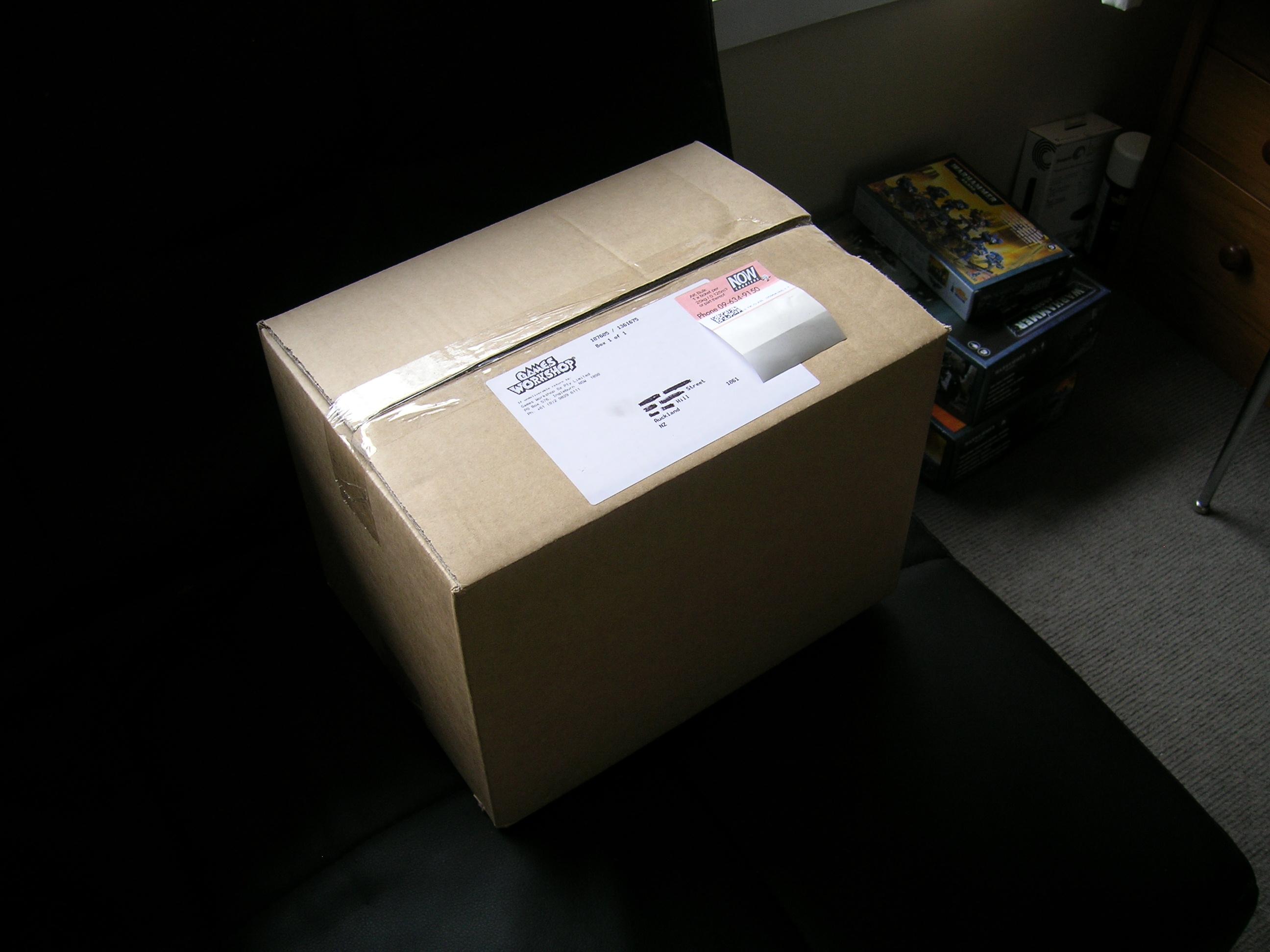 unopened box