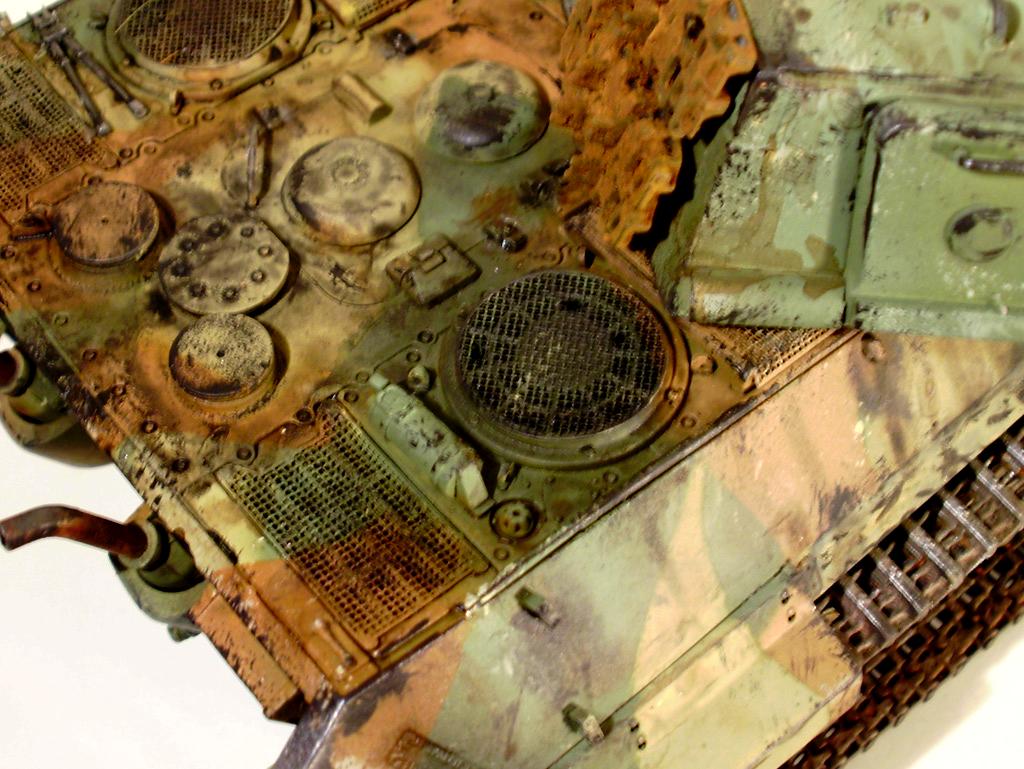 Germans, Tiger Ii, Weathered, World War 2