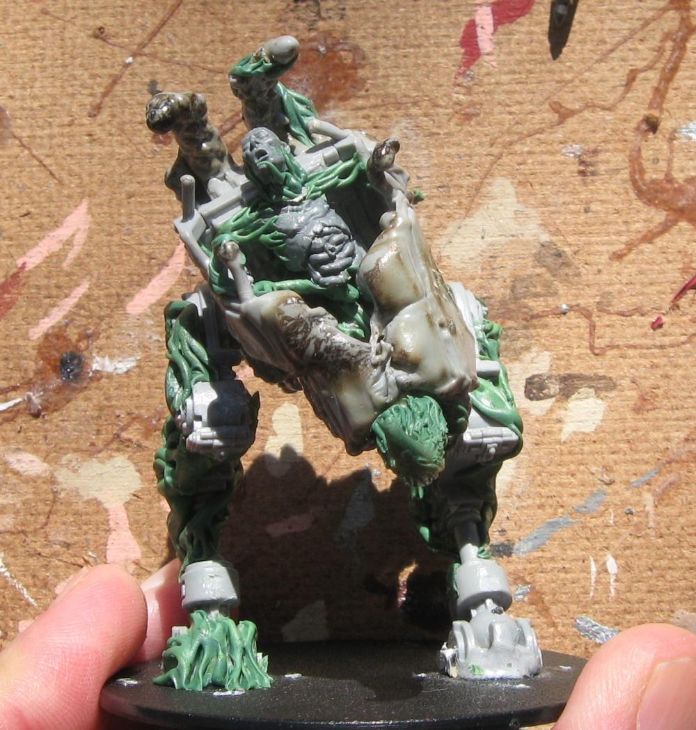 Chaos Daemons, Conversion, Daemon Prince, Daemons, Nurgle