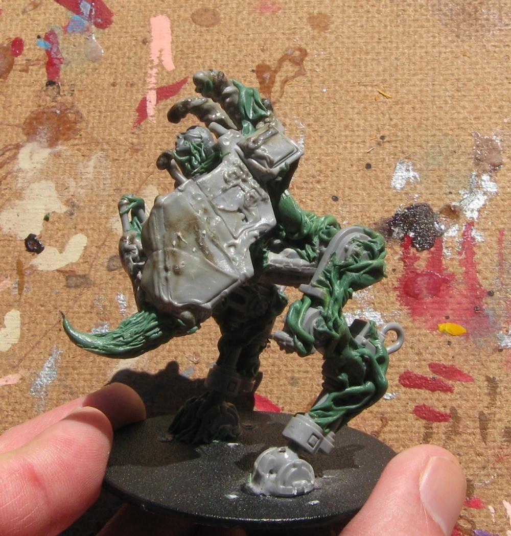 Chaos Daemons, Conversion, Daemon Prince, Daemons, Nurgle