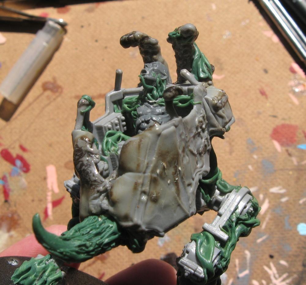 Chaos Daemons, Conversion, Daemon Prince, Daemons, Nurgle