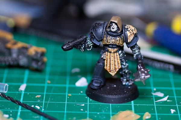 Chaplain, Red Scorpions, Space Marines