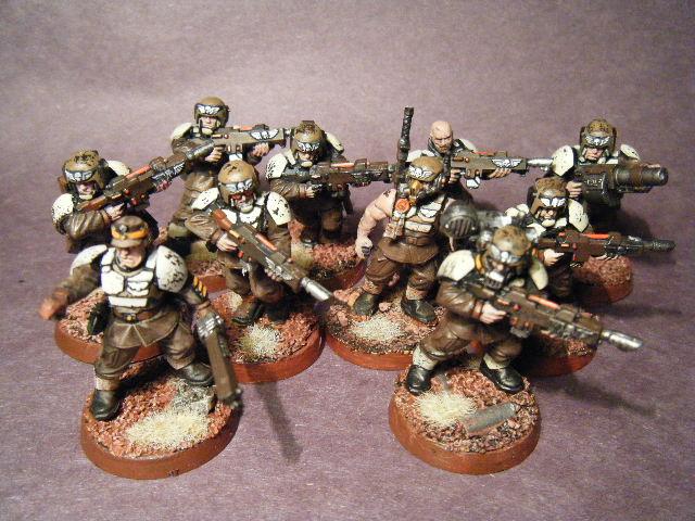 Imperial Guard, Infantry Squad, Warhammer 40,000