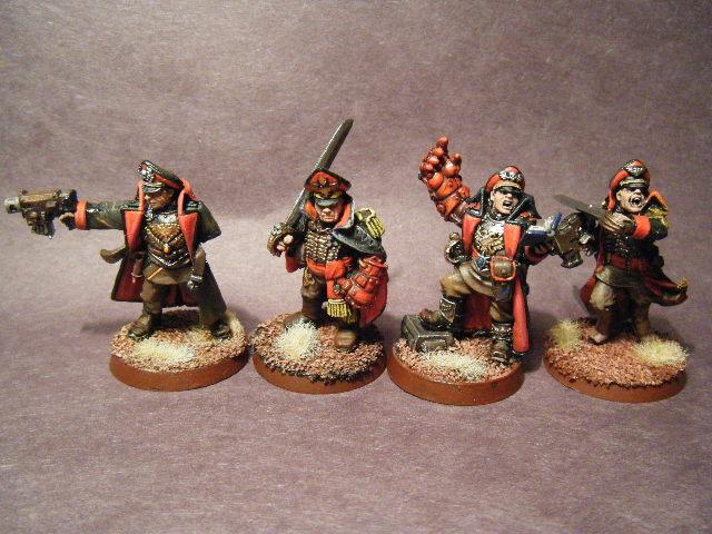 Commissar, Imperial Guard, Warhammer 40,000