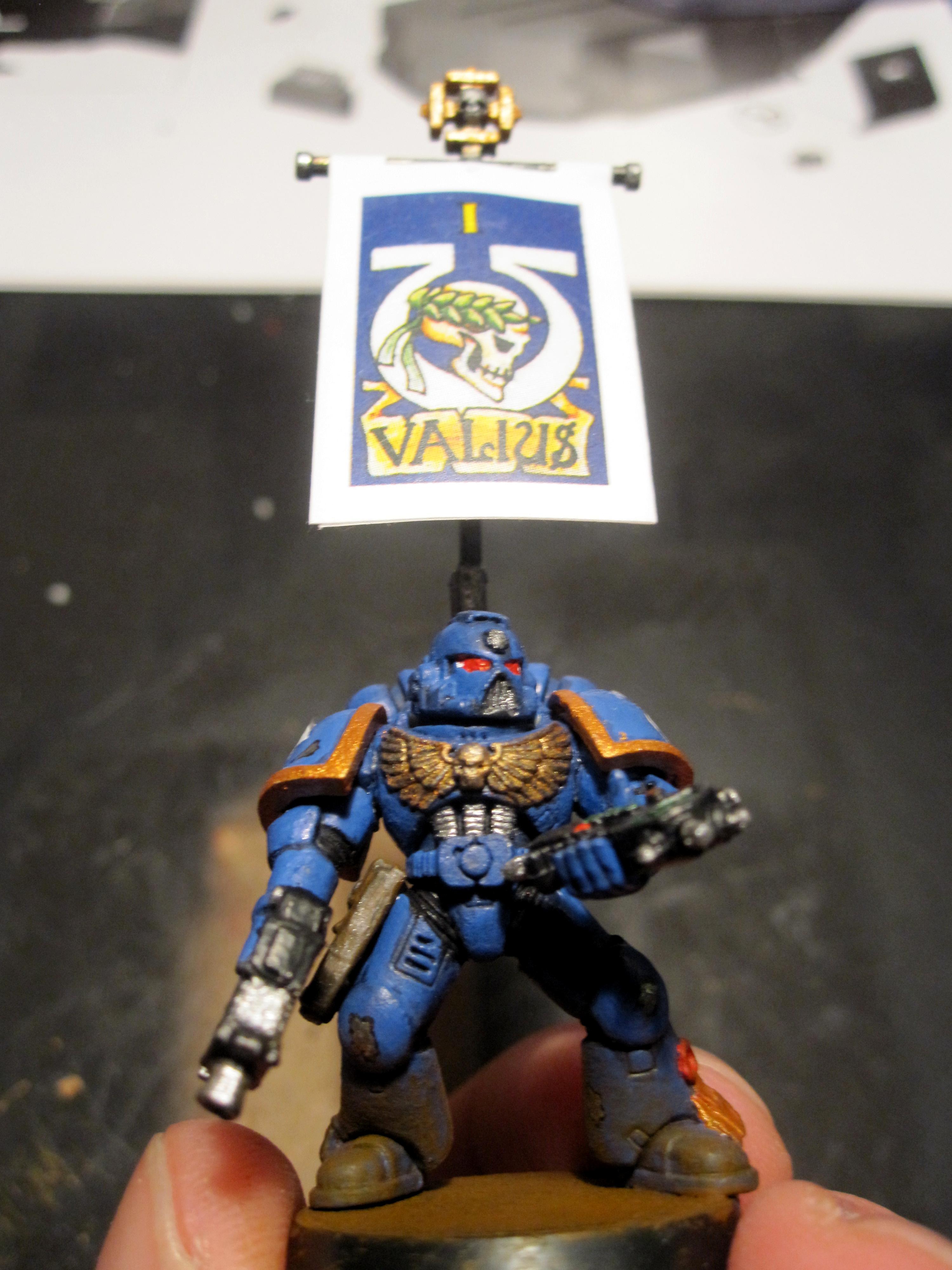 Space Marines, Ultramarines, Weathered
