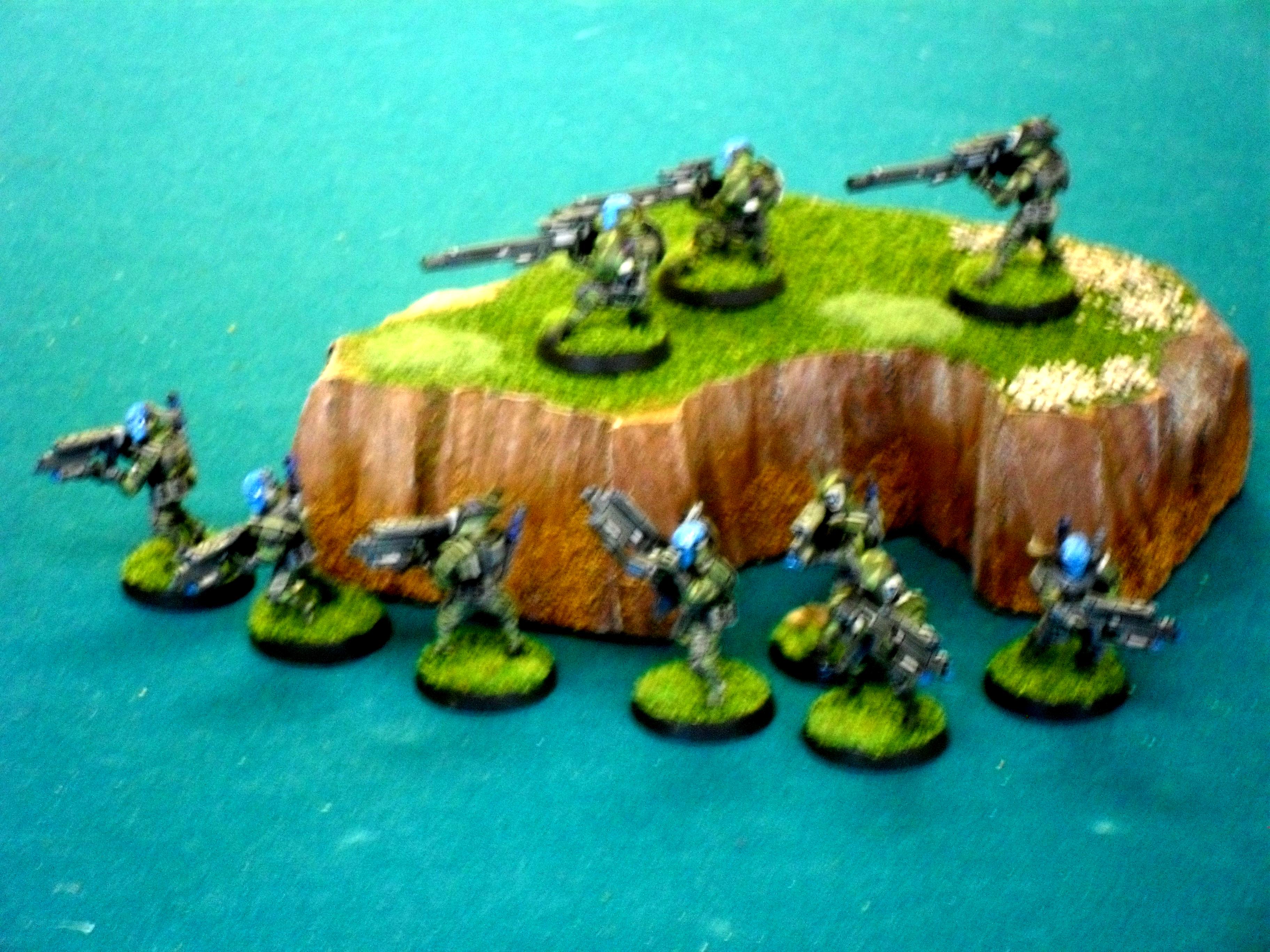Battlesuit, Conversion, Fire, Tau, Tau Conversions, Warriors