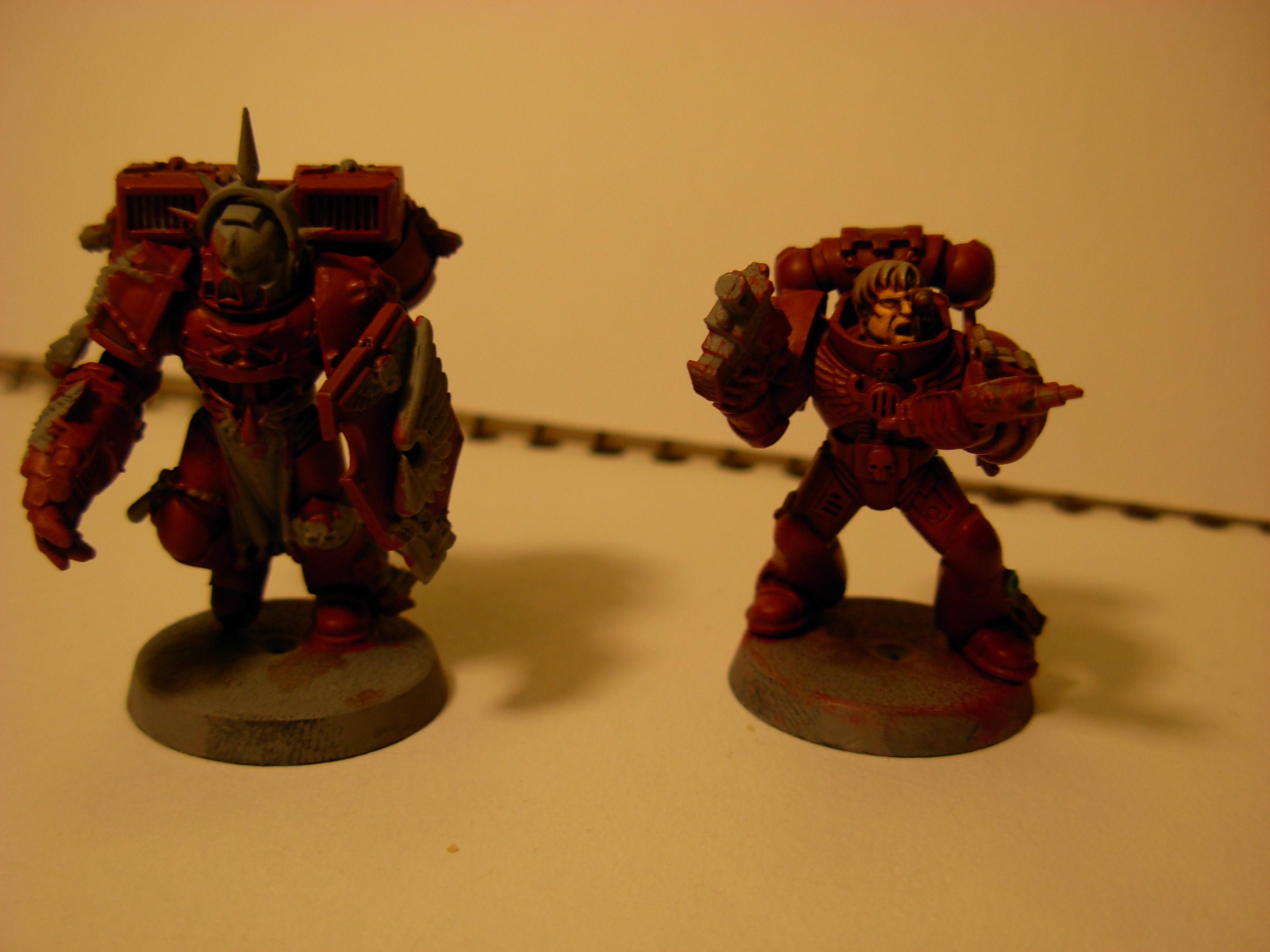 Blood Angels, Space Marines, Warhammer 40,000, Work In Progress