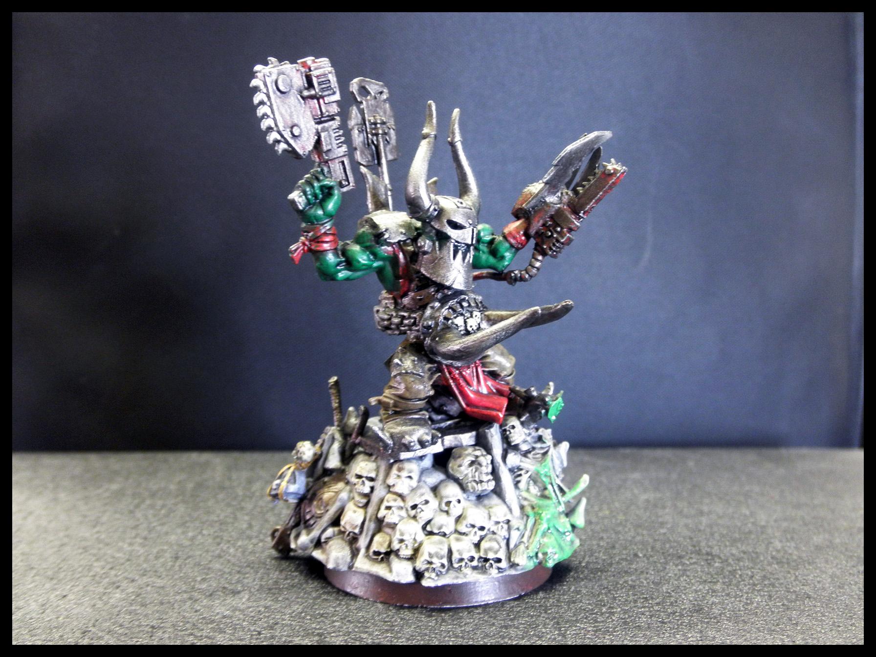 Green, Greenskins, Orks, Warboss