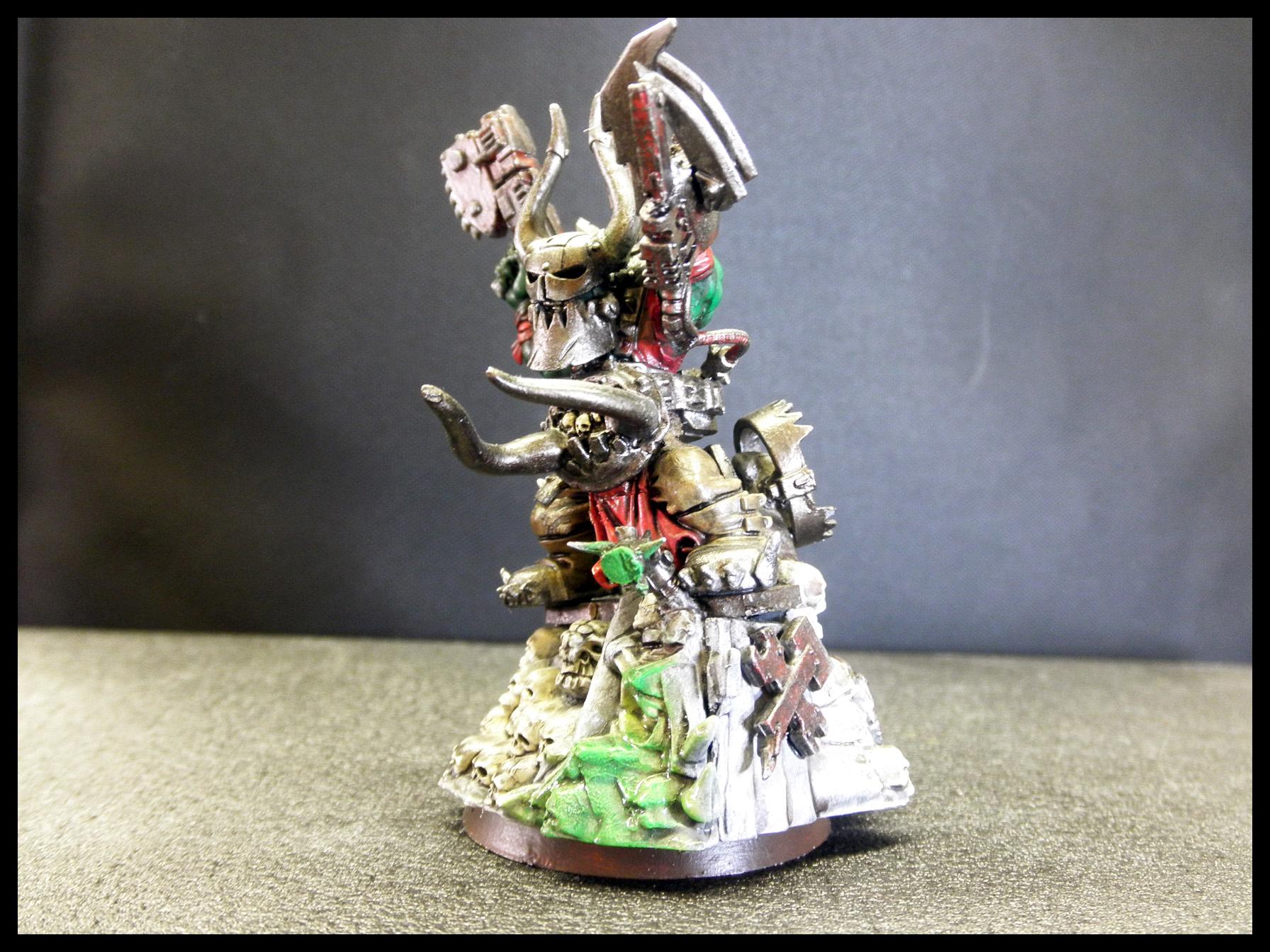 Green, Greenskins, Orks, Warboss