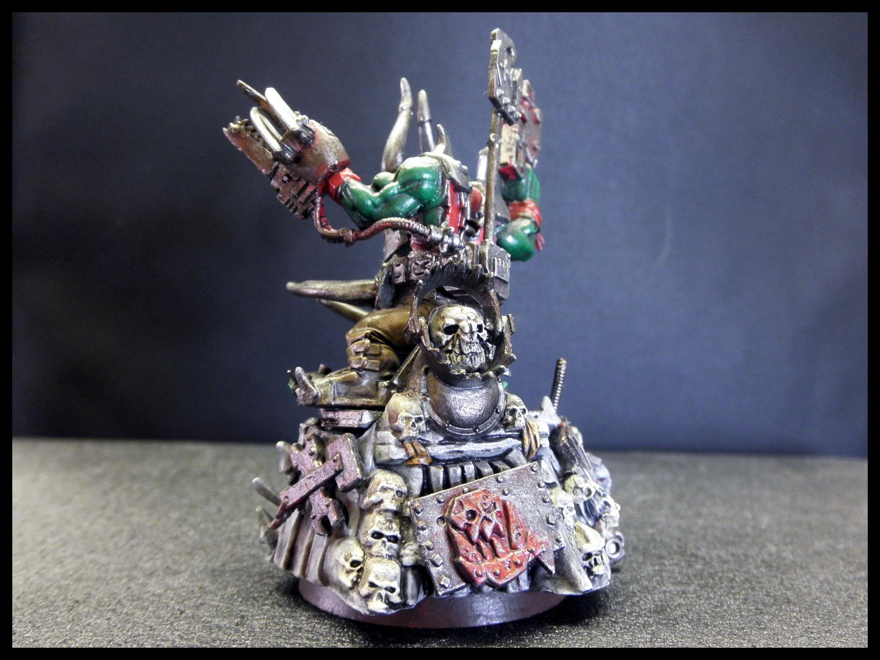 Green, Greenskins, Orks, Warboss