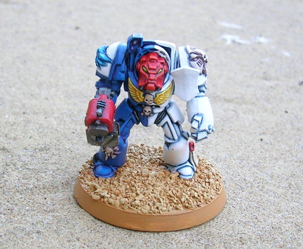 Eagle Warriors, Sergeant, Space Marines, Spave Marine, Terminator Armor