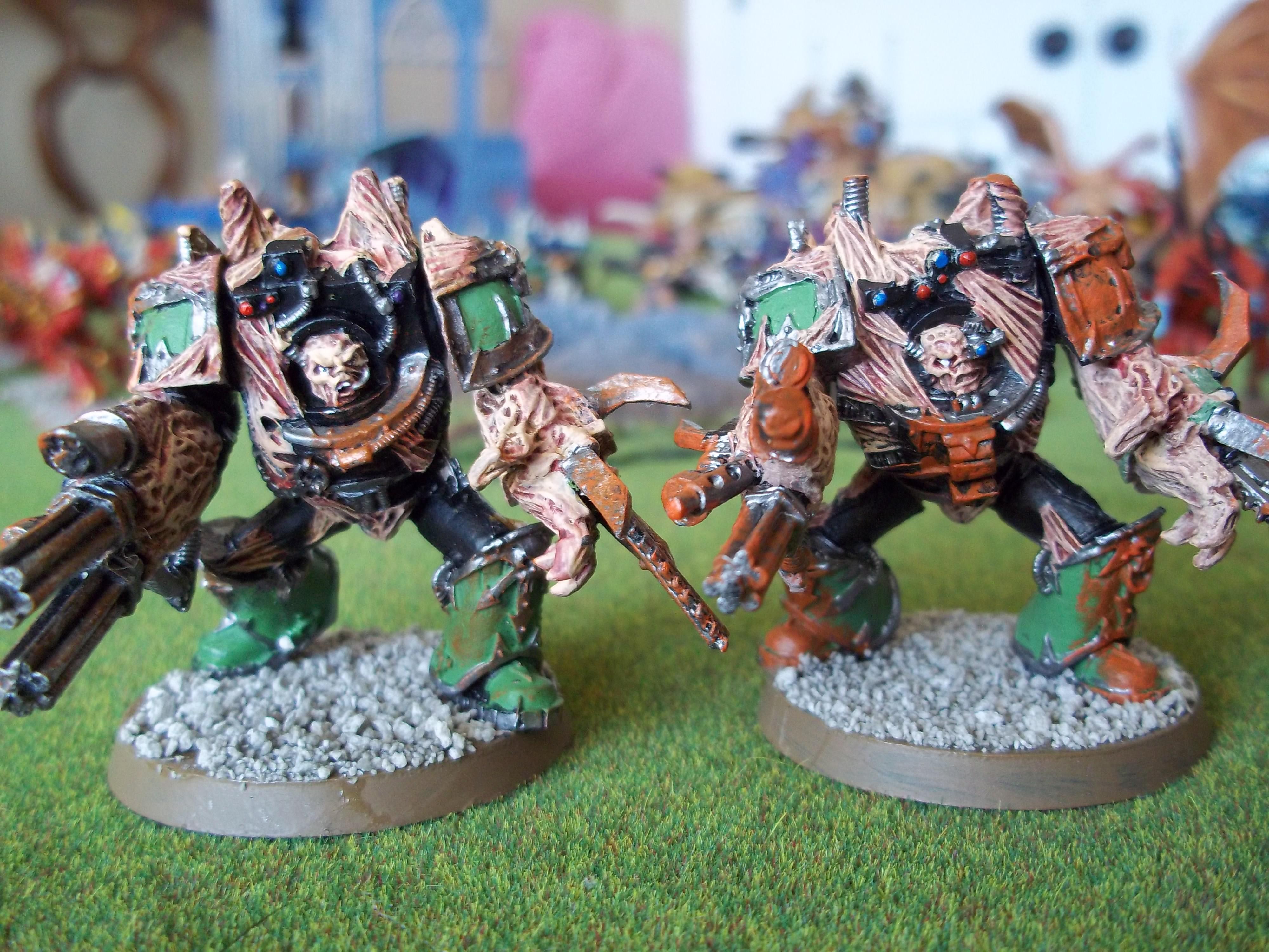 Chaos, Obliterators, Space Marines