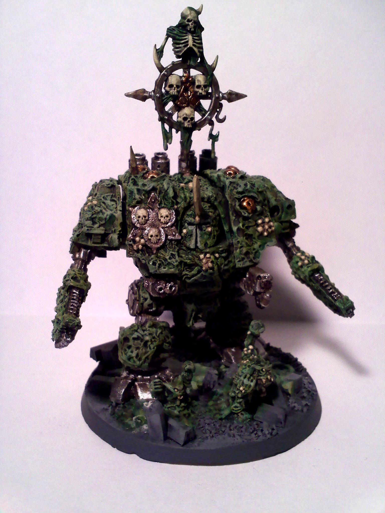 Chaos, Chaos Space Marines, Conversion, Dreadnought, Lord, Nurgle, Spawn
