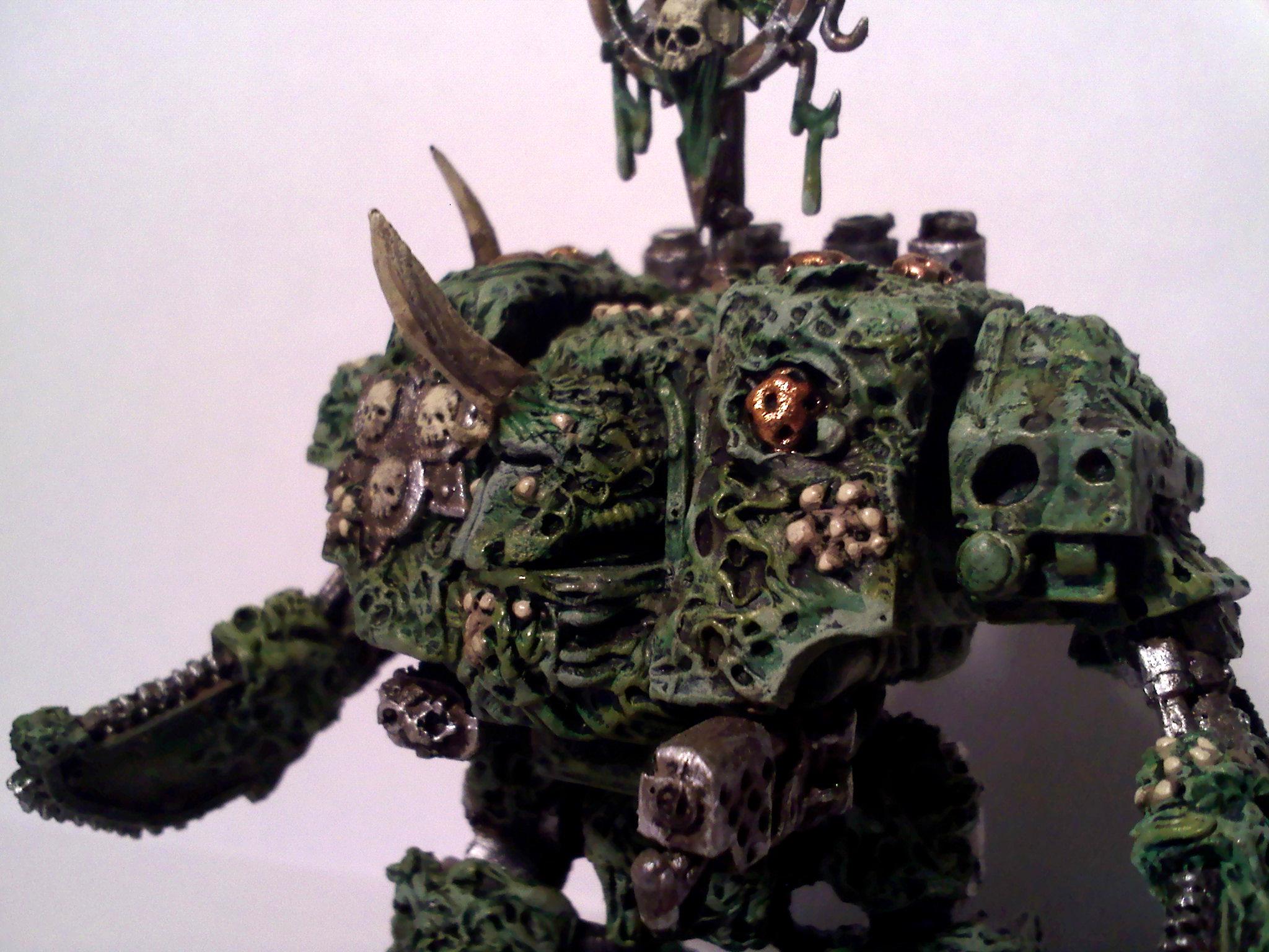 Chaos, Chaos Space Marines, Conversion, Dreadnought, Lord, Nurgle, Spawn