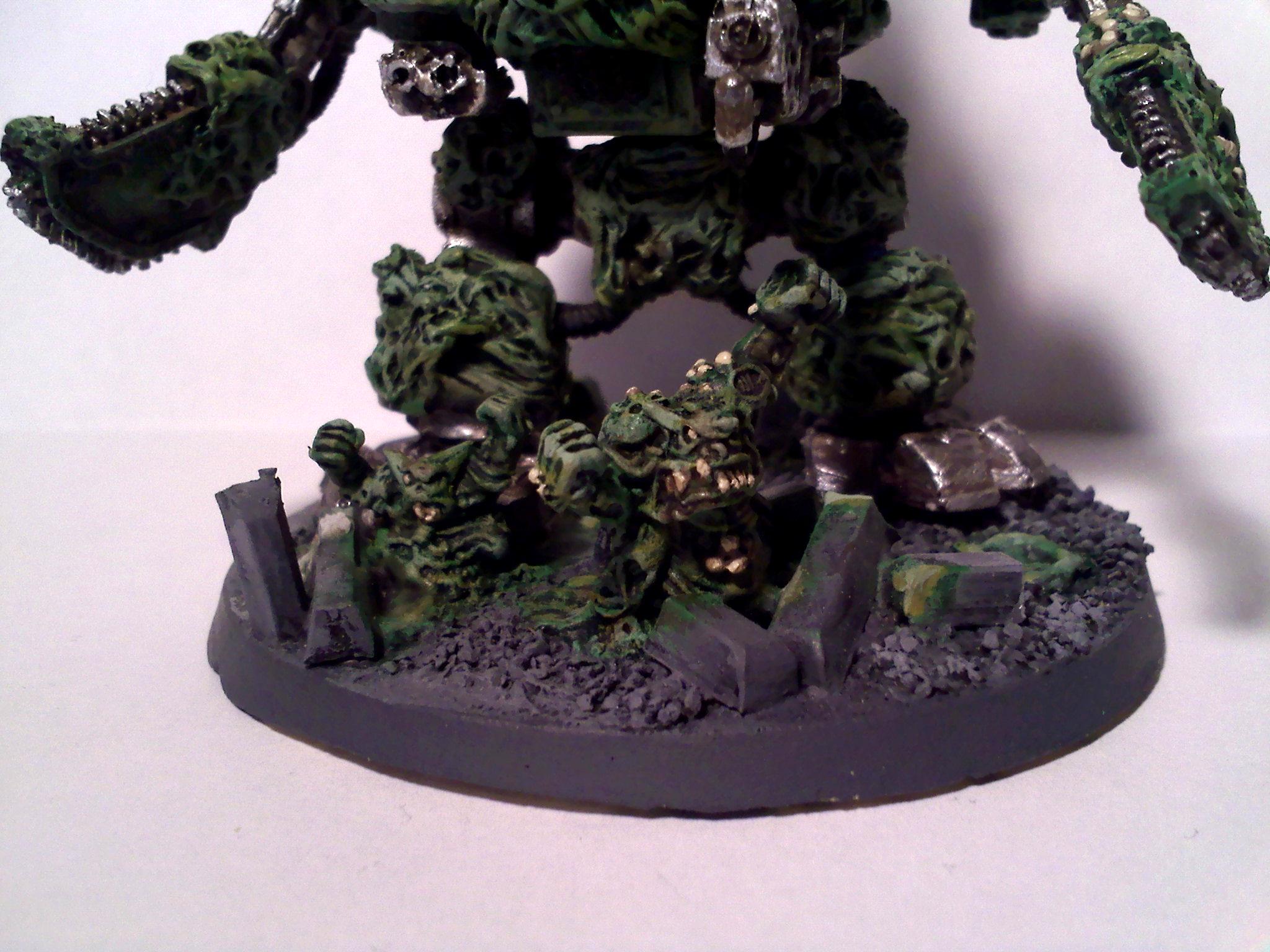 Chaos, Chaos Space Marines, Conversion, Dreadnought, Lord, Nurgle, Spawn