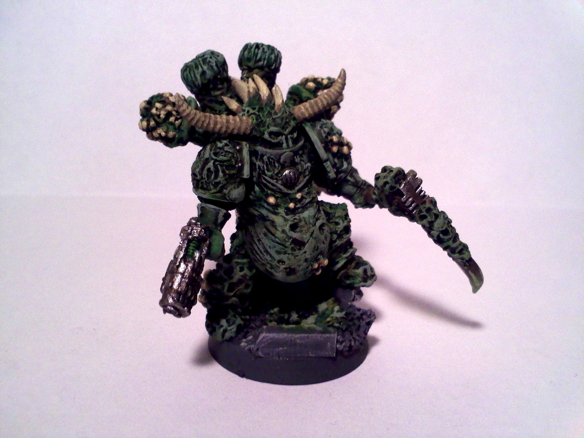 Chaos, Chaos Space Marines, Conversion, Dreadnought, Lord, Nurgle, Spawn