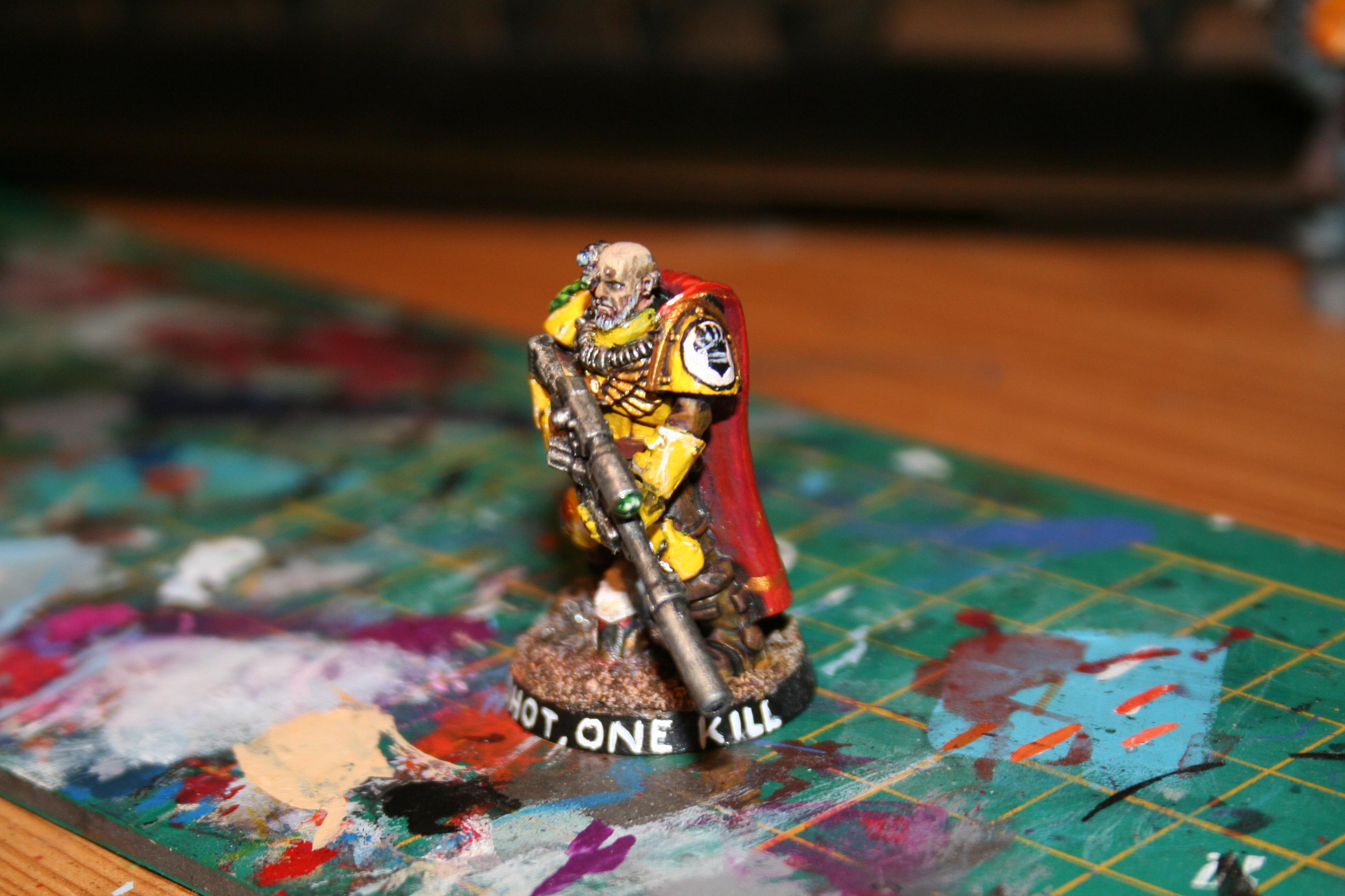 Imperial Fists, Scouts, Snipers, Space Marines