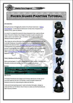 Raven Guard, Space Marines