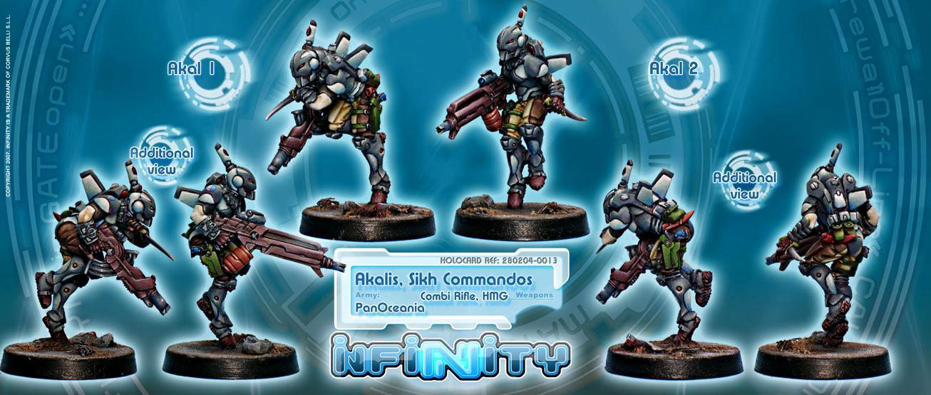 Akalis Sikh Commandos, Infinity, Panoceania