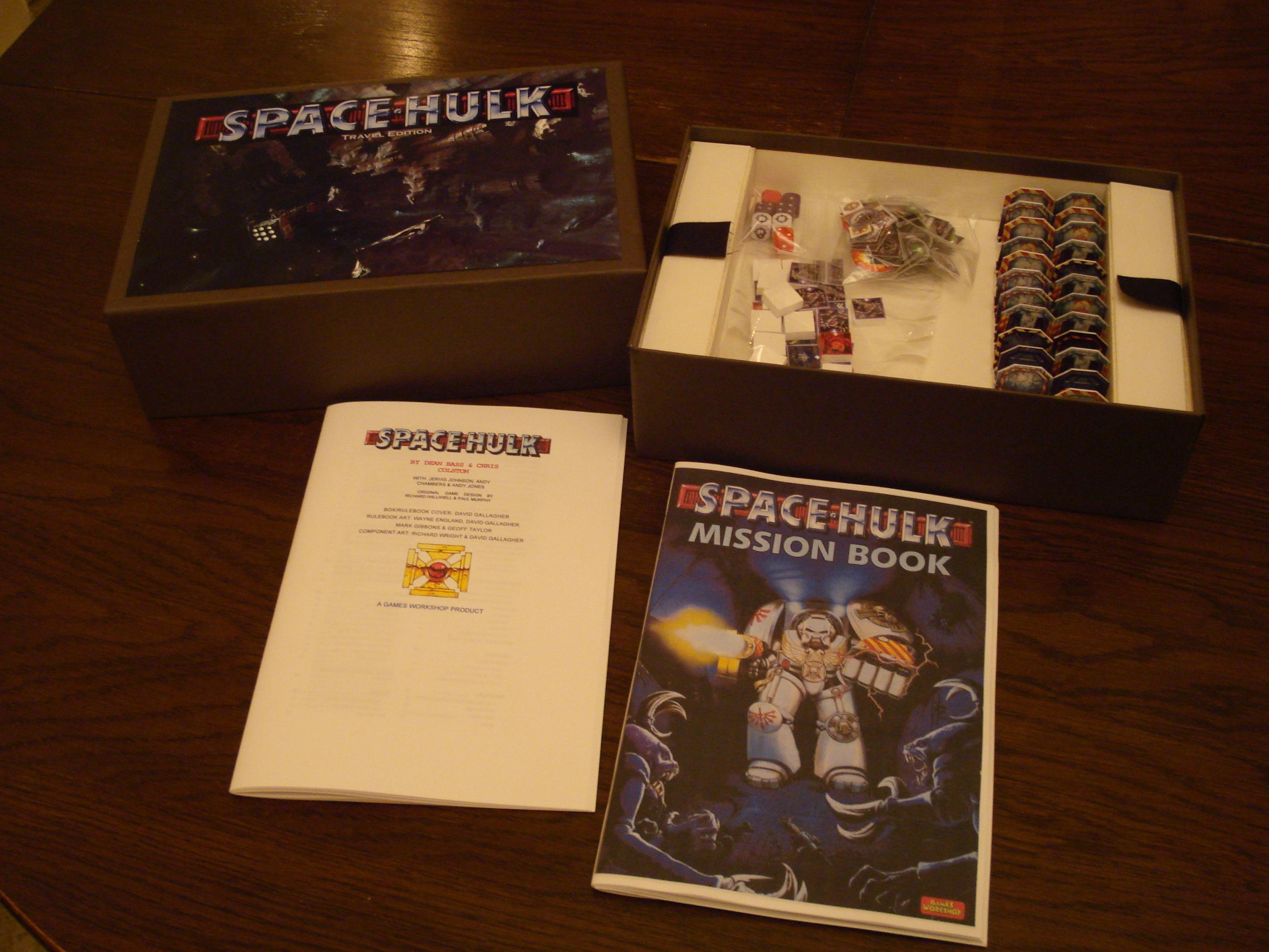 Space Hulk, Box &amp; Rules (work in progress)