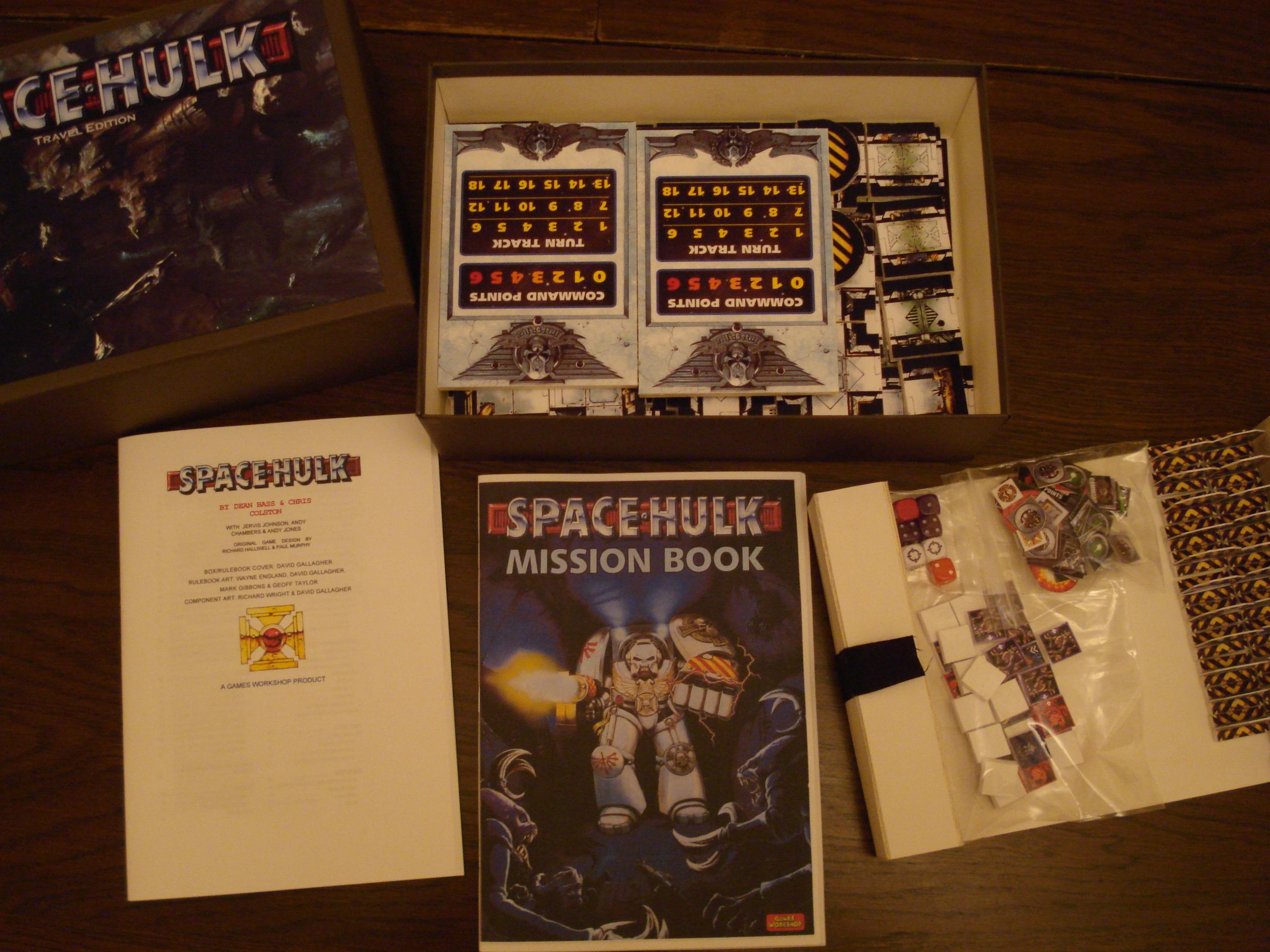 Space Hulk, Box &amp; Contents (work in progress)