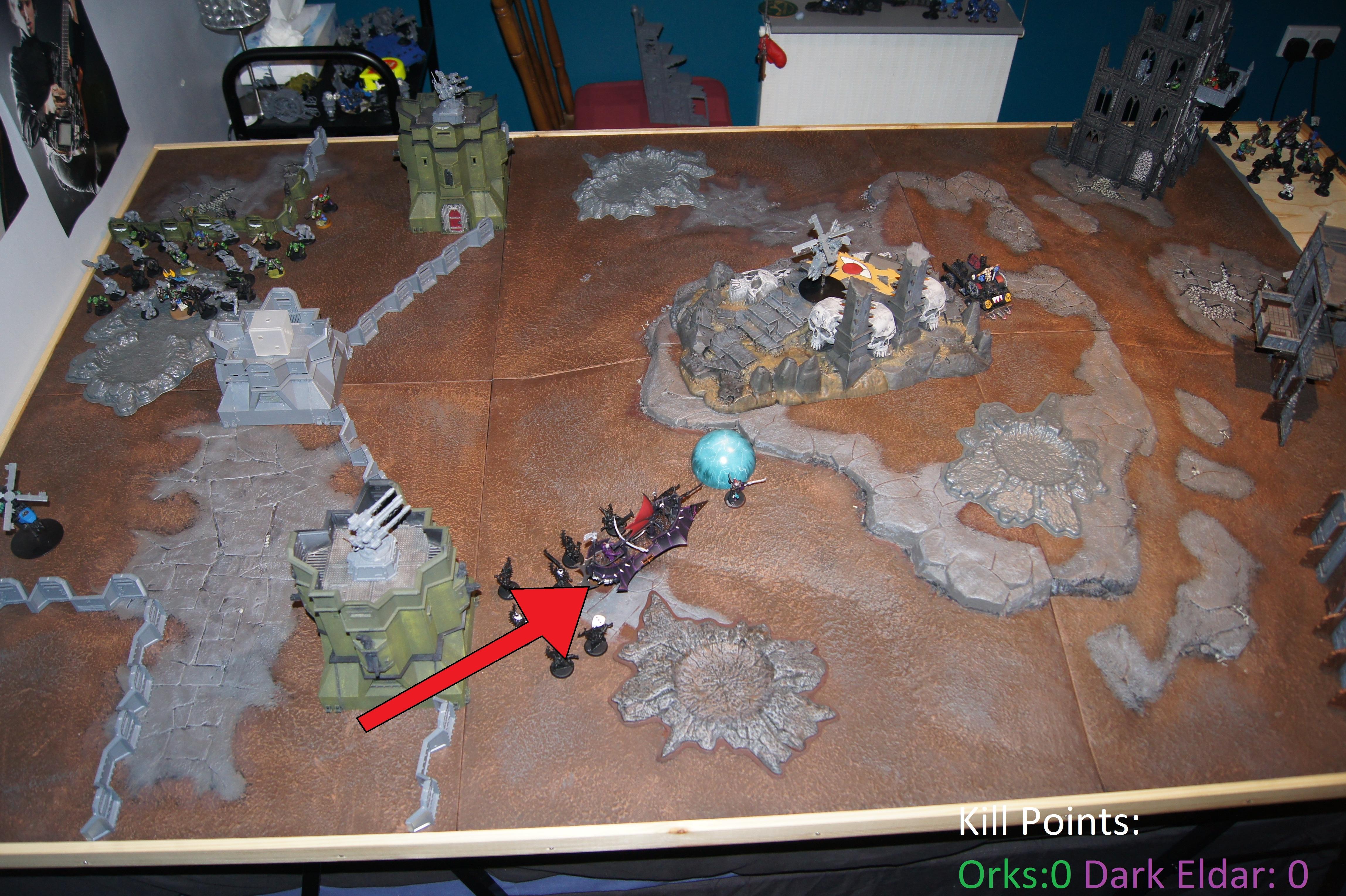 Battle Report, Dark Eldar, Orks