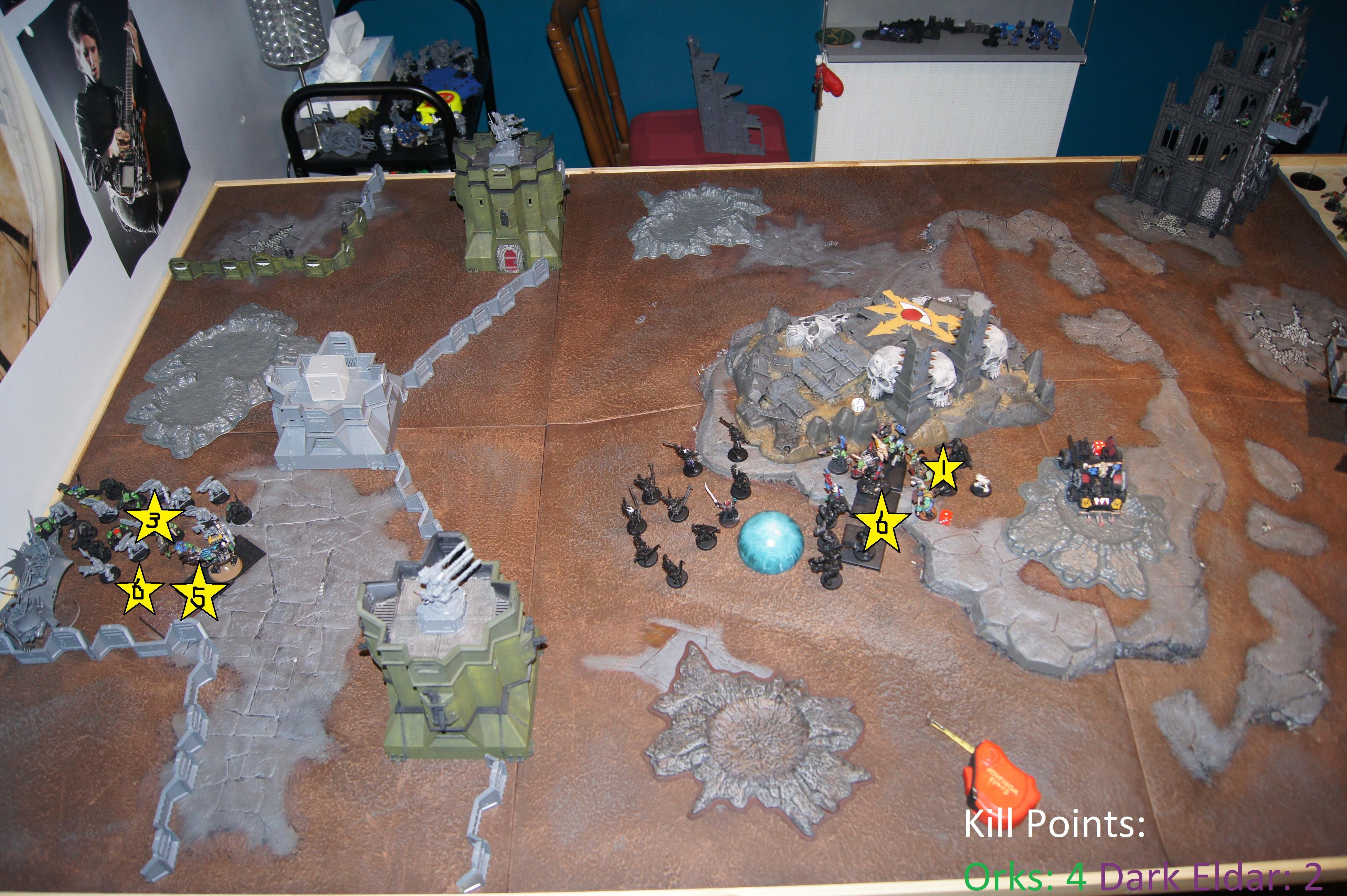 Battle Report, Dark Eldar, Orks