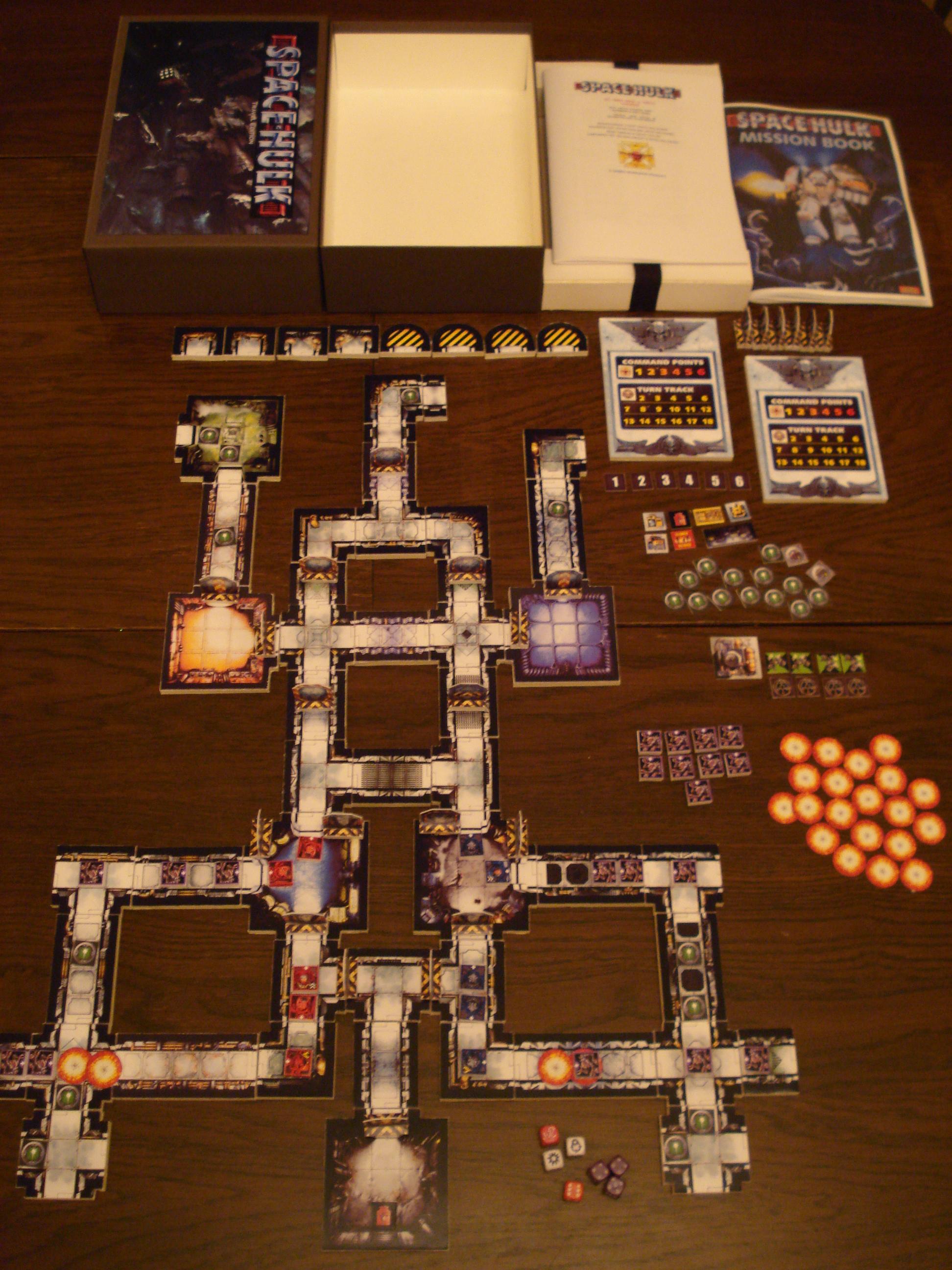 Space Hulk, Contents Top View (work in progress)