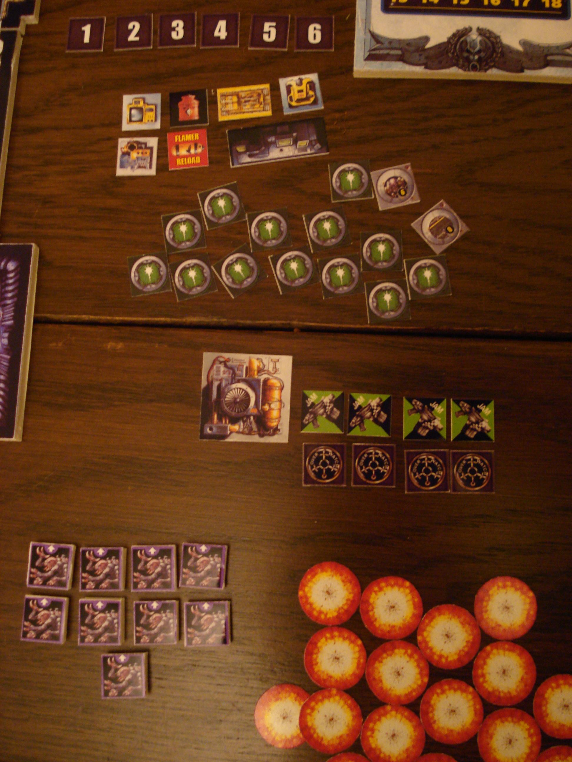 Space Hulk, Counters (work in progress)
