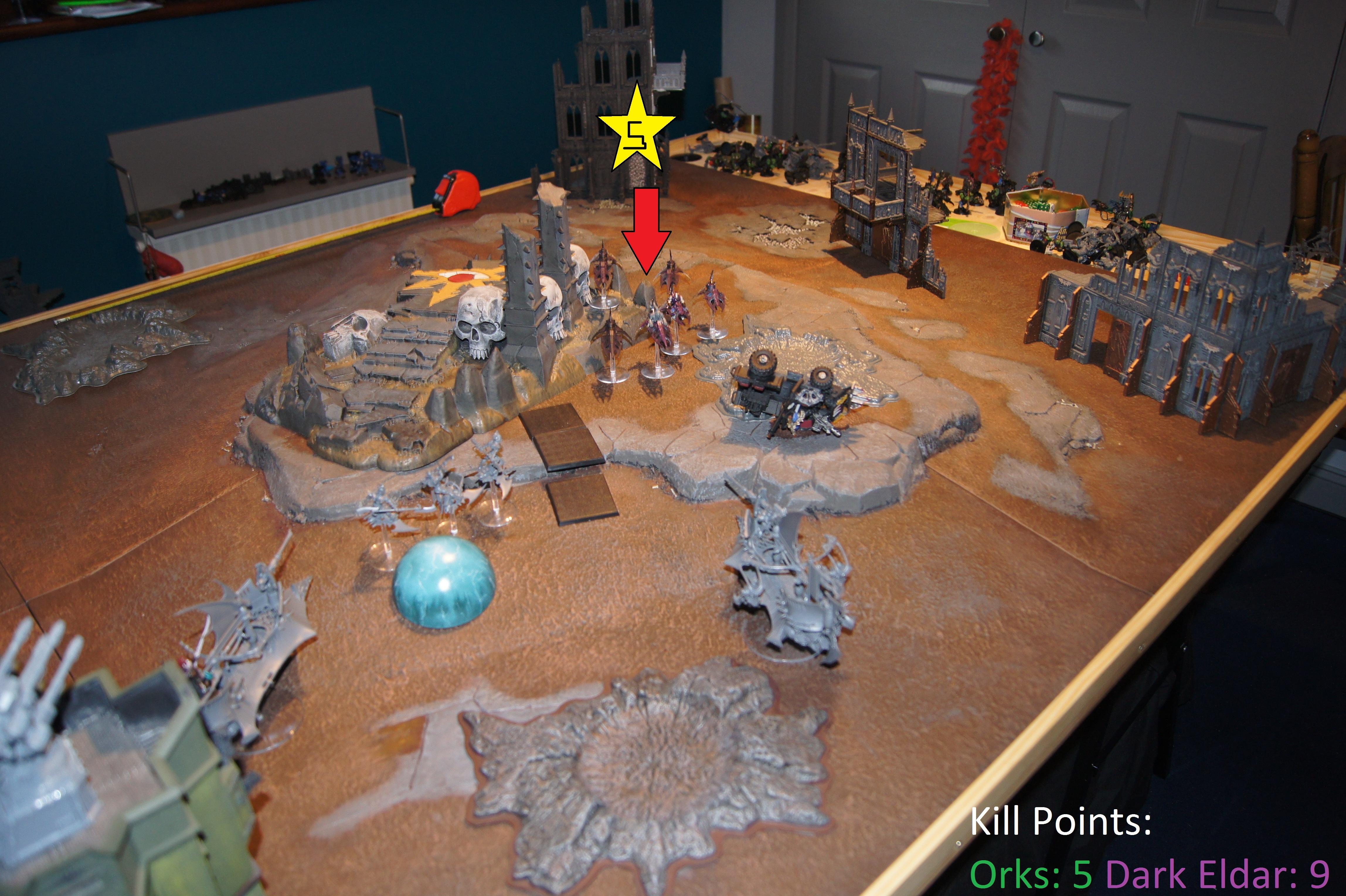 Battle Report, Dark Eldar, Orks