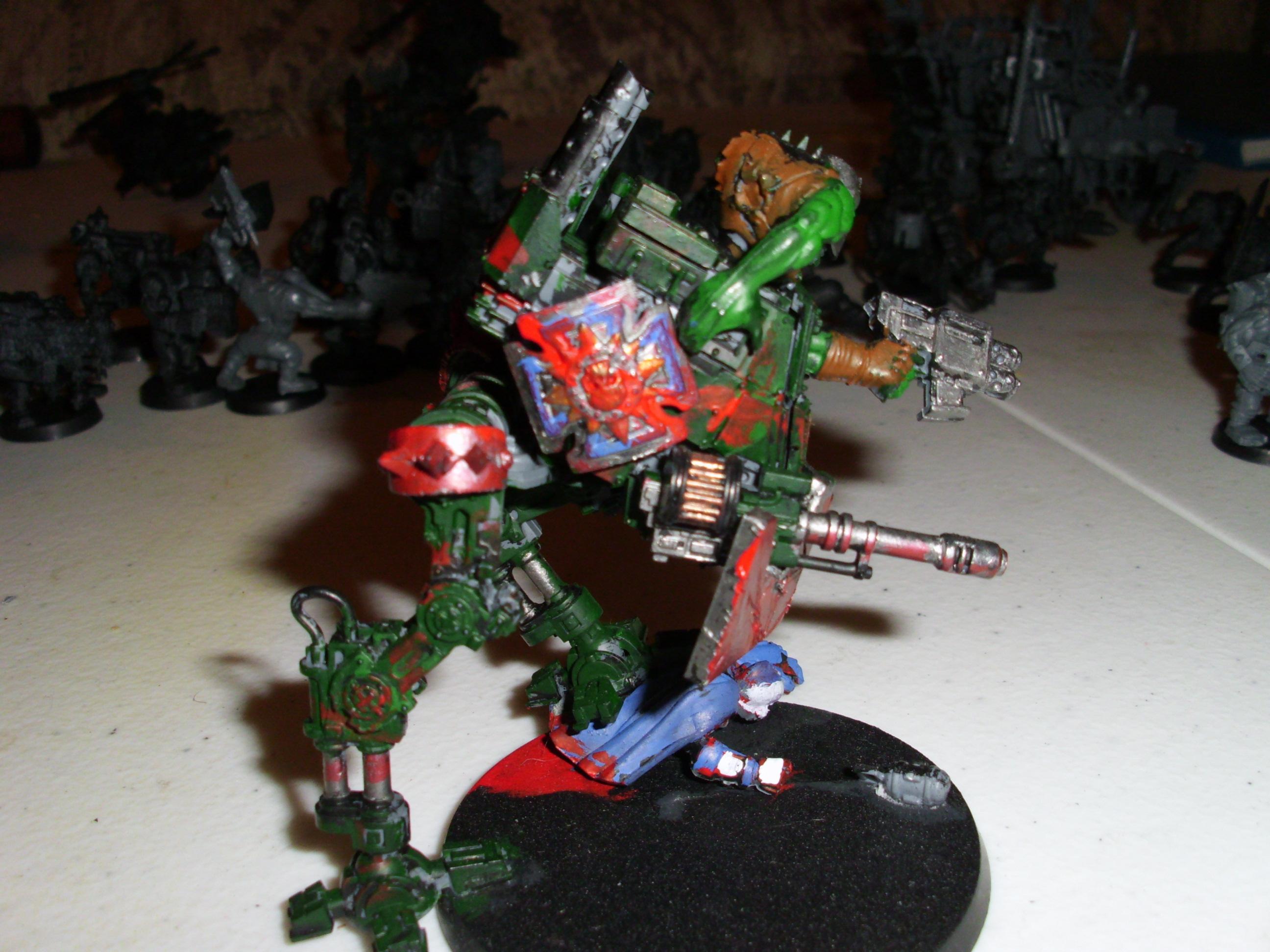 Imperial Guard, Looted, Orks, Sentinel, Warhammer 40,000