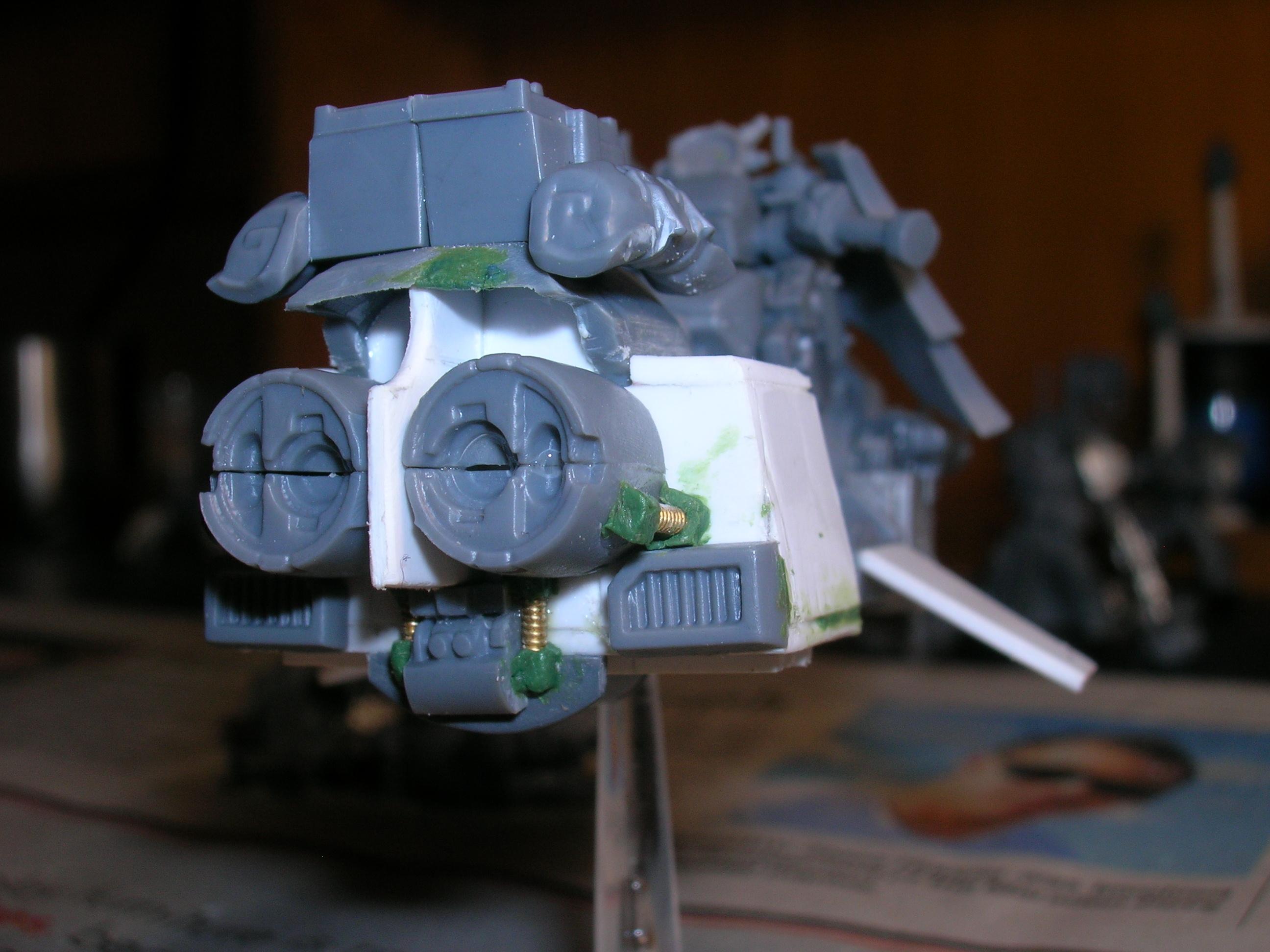 Rear Greenstuff complete