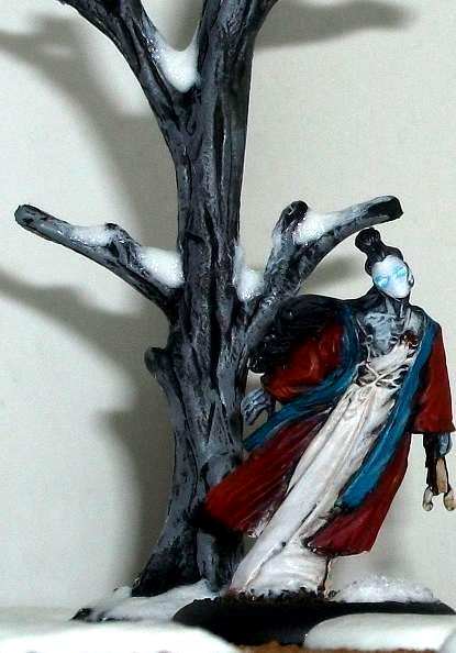 Malifaux, Blue Onryo (front)