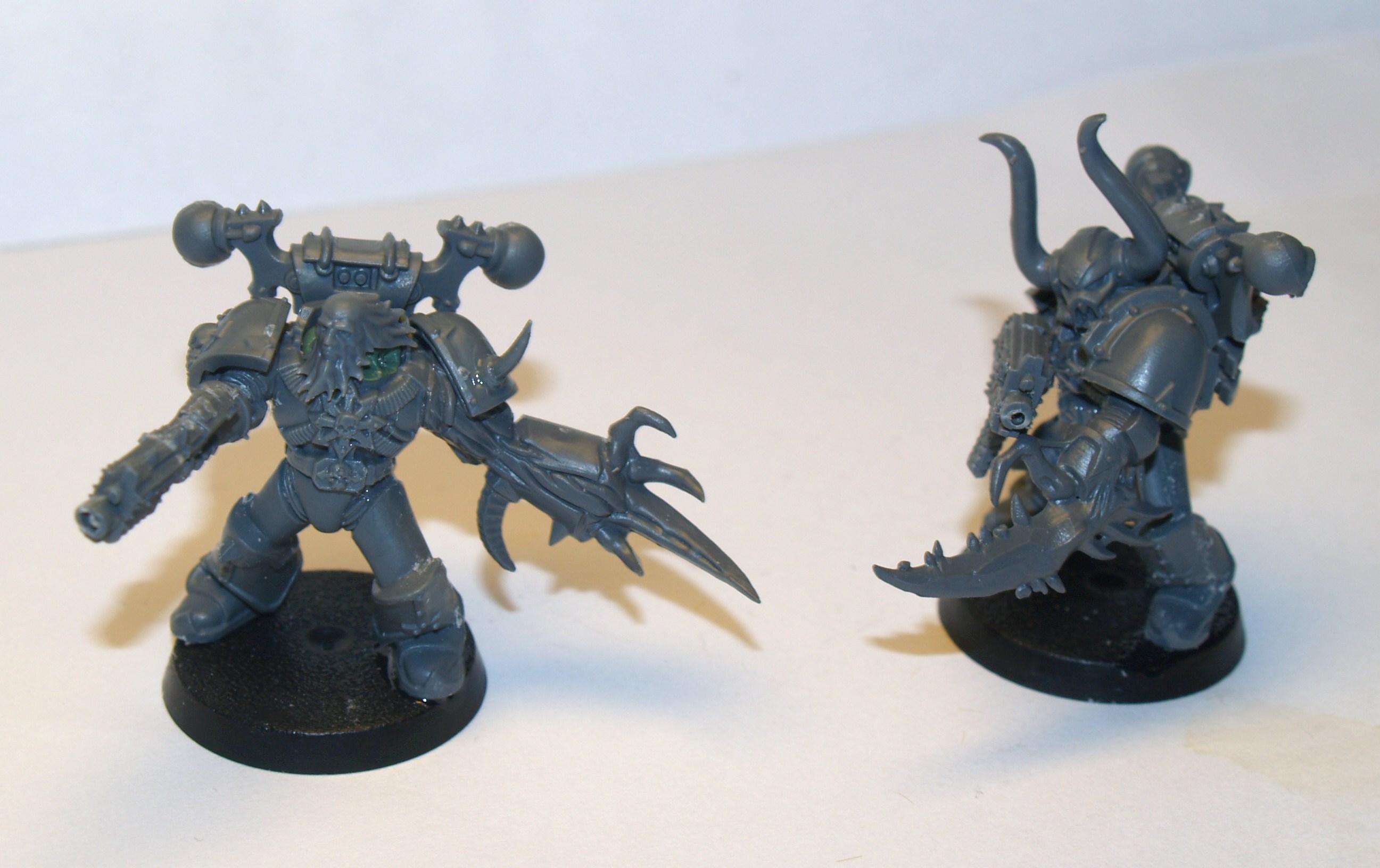 Chaos Space Marines, Conversion, Nurgle, Plague Marines