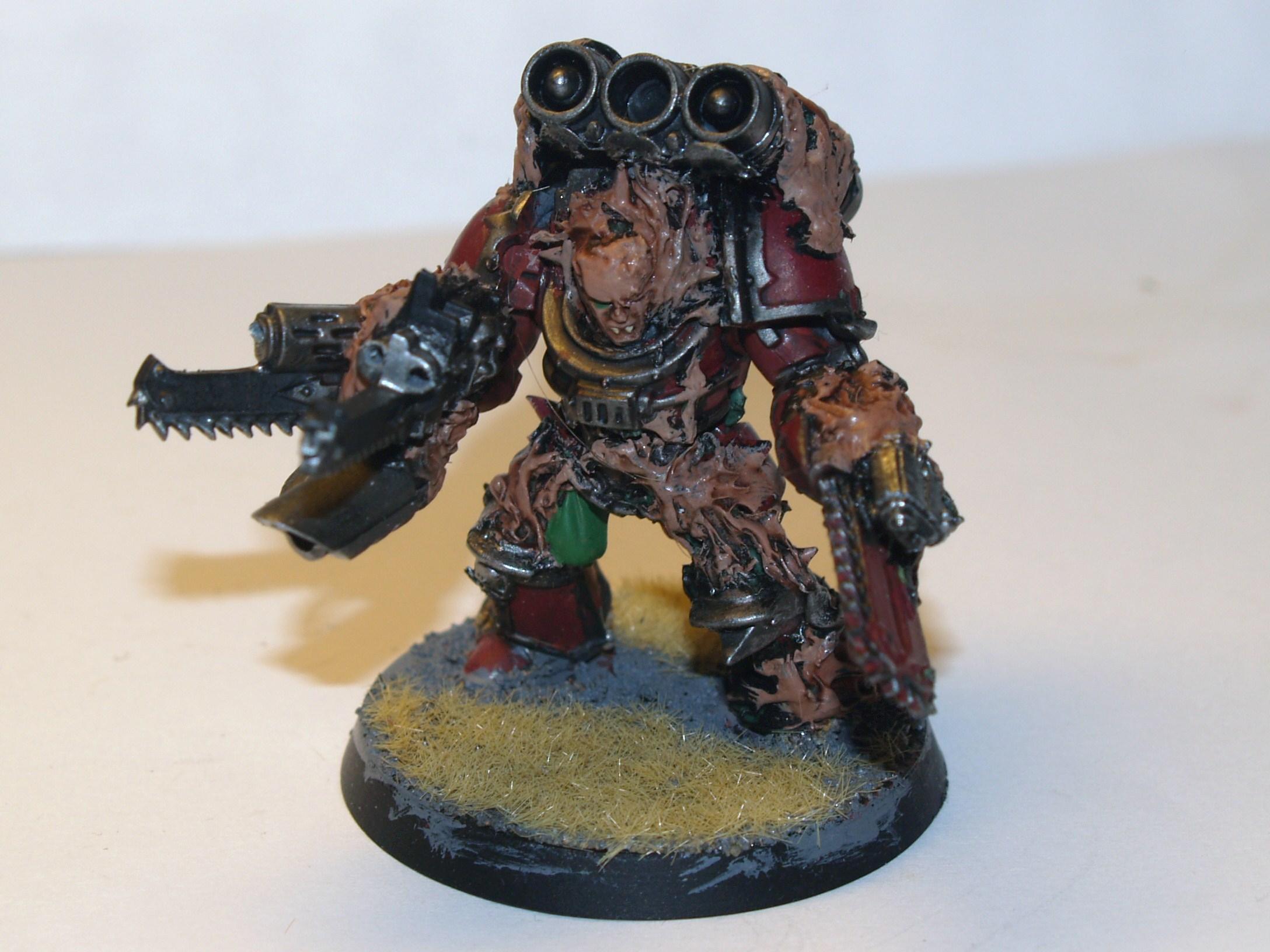 Chaos Space Marines, Conversion, Nurgle, Plague Marines