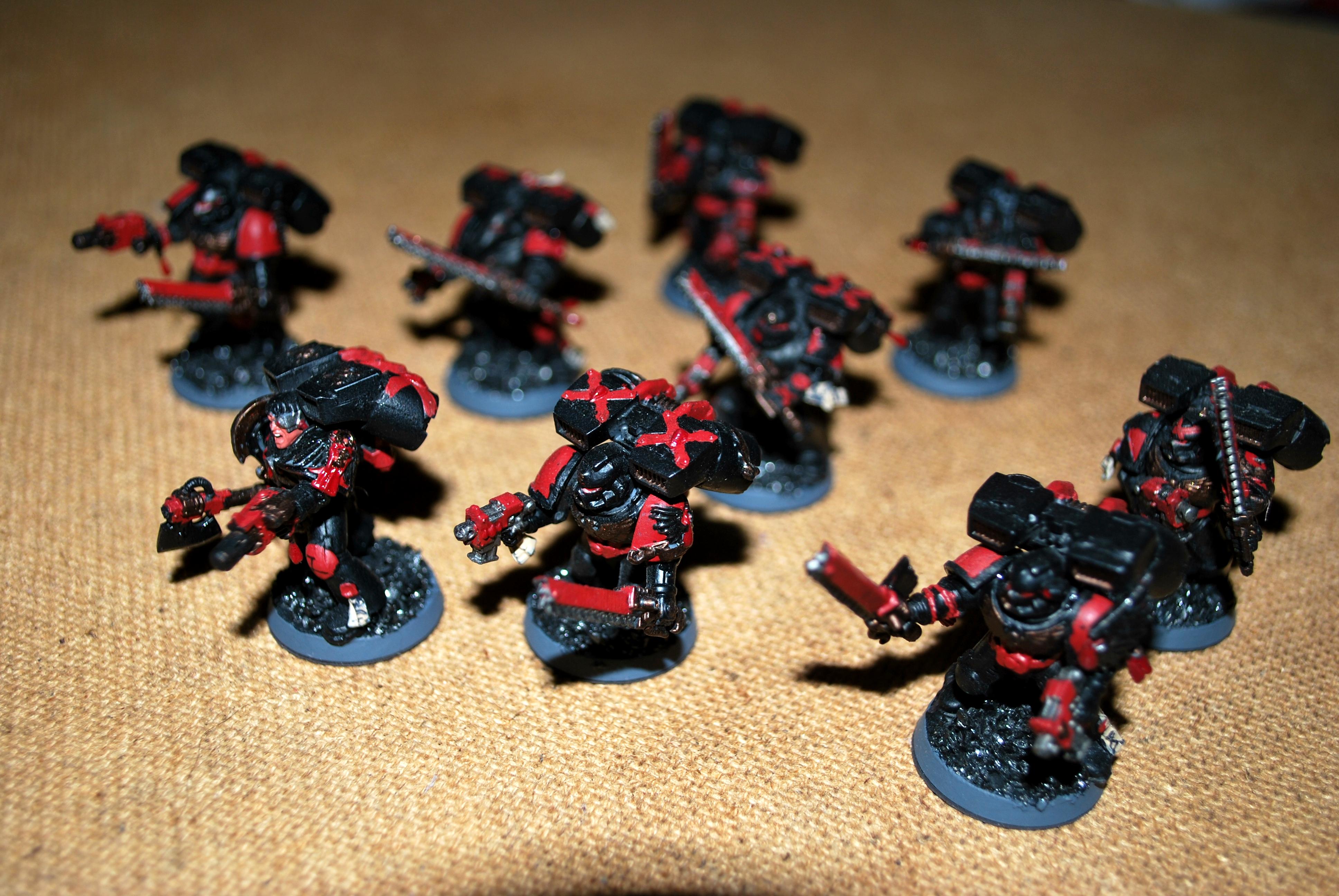 2nd Company, Angel, Angels Of Death, Assault Marines, Assault Squad, Space Marines, Warhammer 40,000