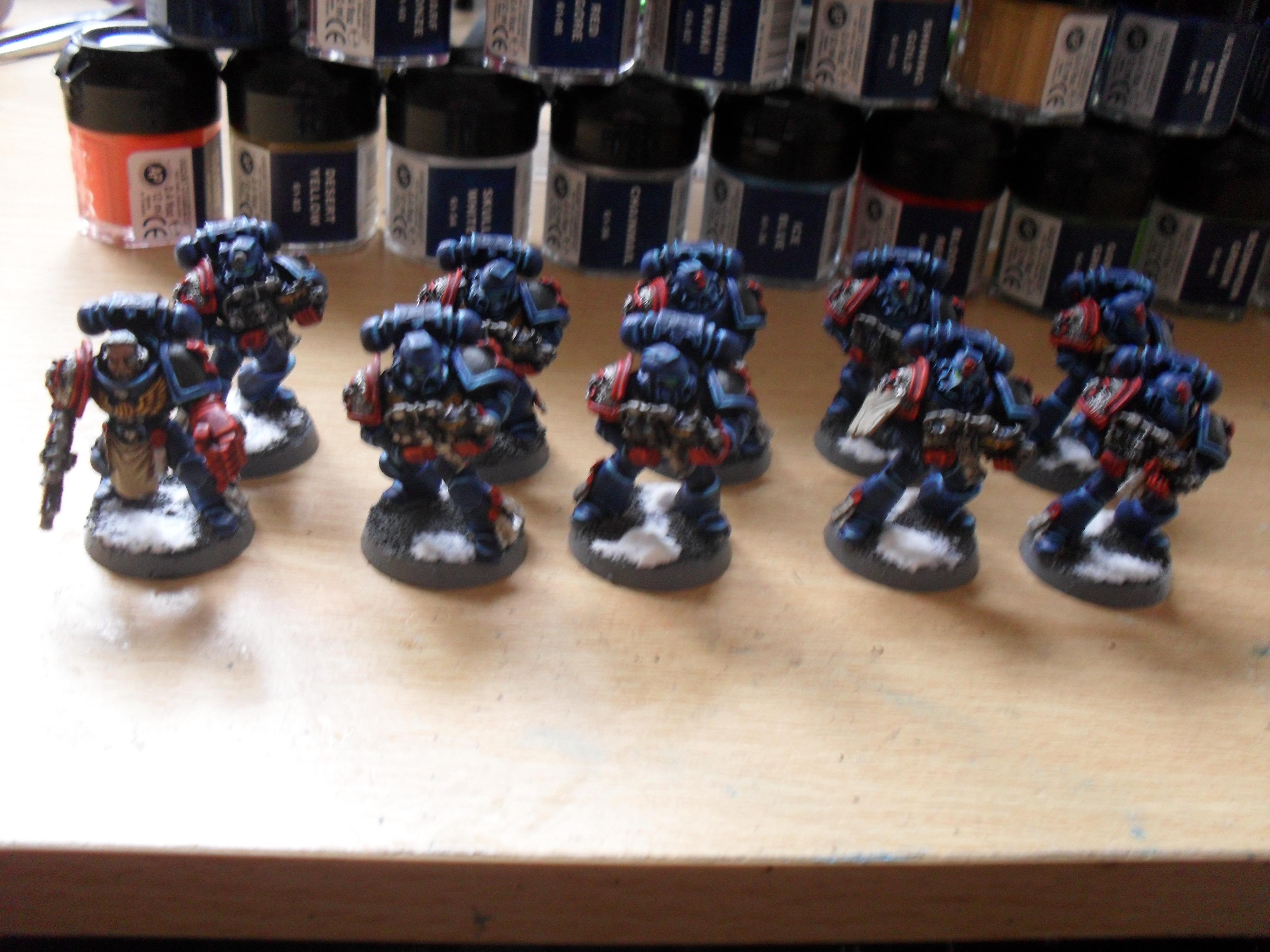 Crimson Fists, Space Marines, Sternguard, Warhammer 40,000