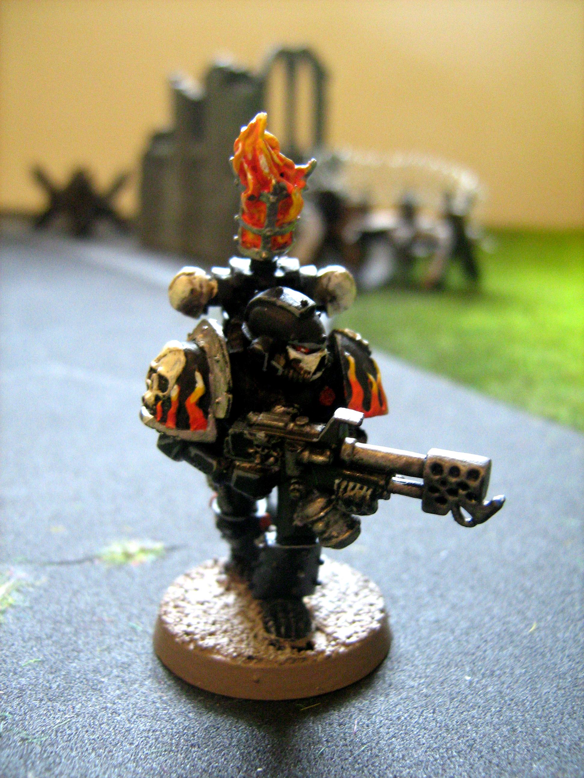 Flame Thower, Legion Of Damned, Space Marines
