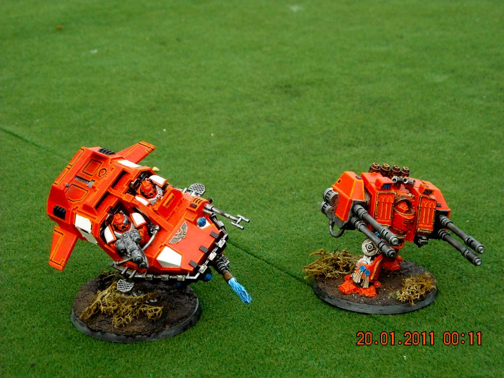 Autocannons, Dreadnought, Land Speeder, Rifleman, Twin-linked