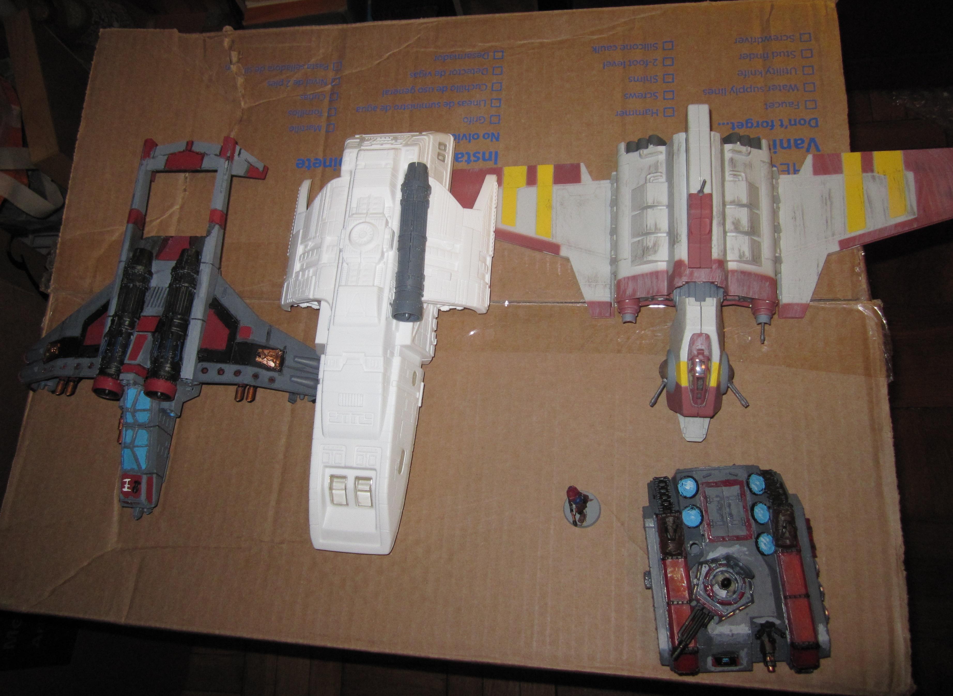 Flyer, Guncutter, Lander, Lighter, Runabout, Shuttle, Star Trek, Star Wars, Storm Raven