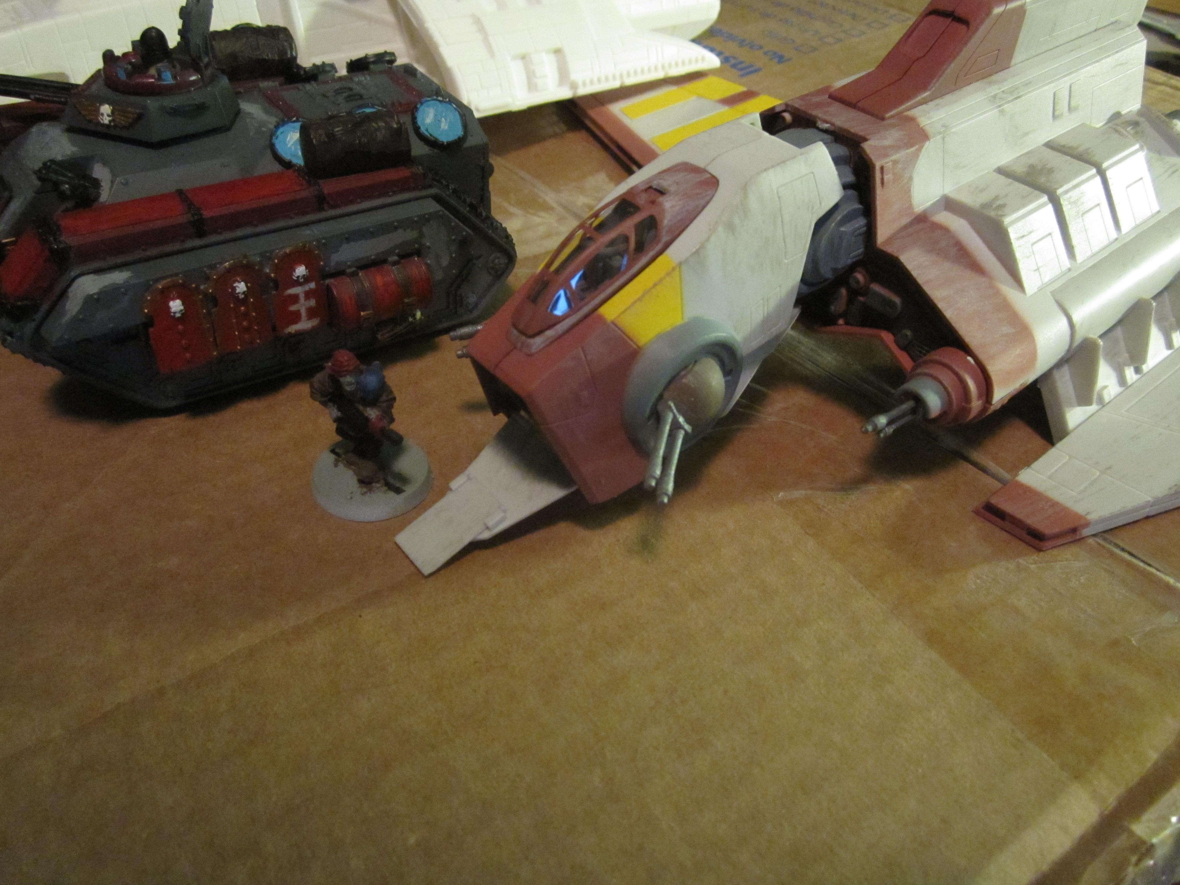 Flyer, Guncutter, Lander, Lighter, Shuttle, Storm Raven