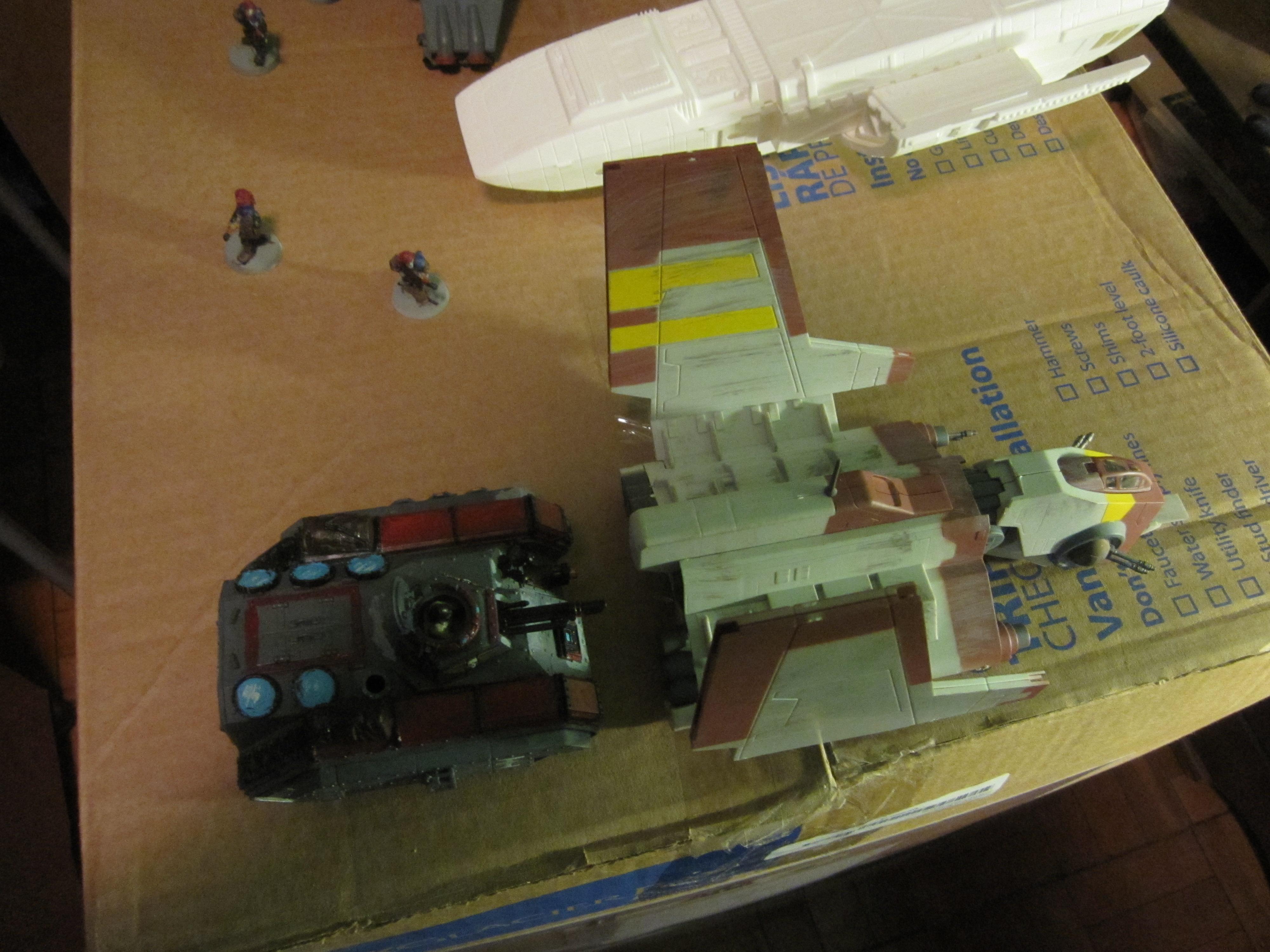 Flyer, Guncutter, Lander, Lighter, Shuttle, Storm Raven