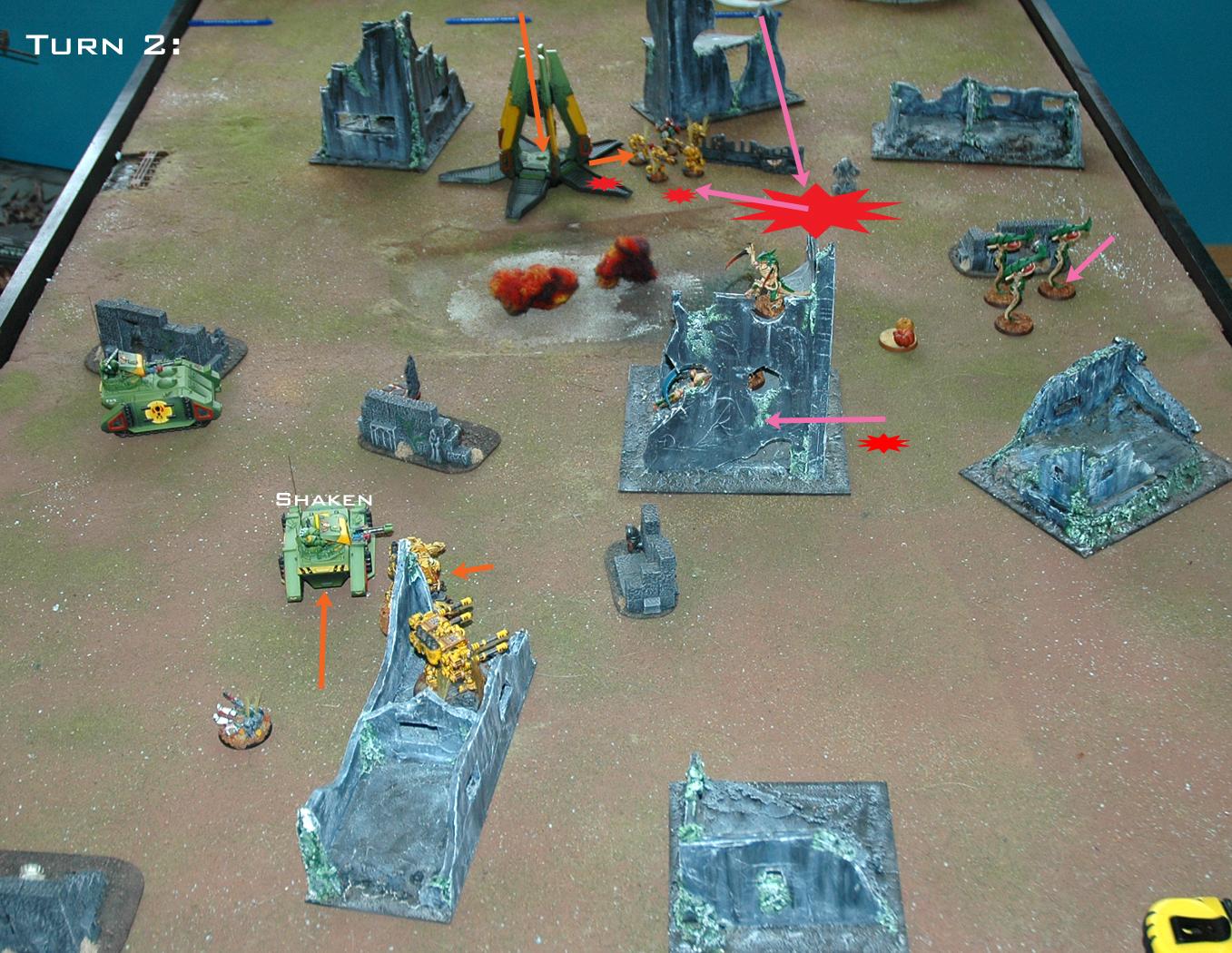 Battle Report, Space Marines, Tyranids, Warhammer 40,000