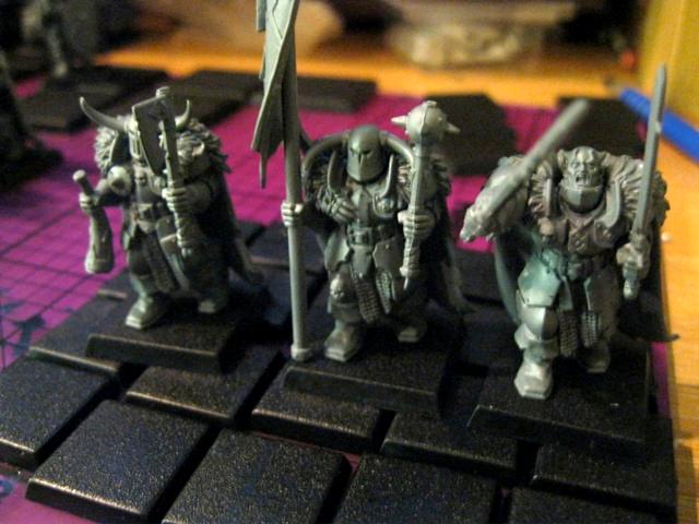 Chaos, Warhammer Fantasy, Warriors, Work In Progress