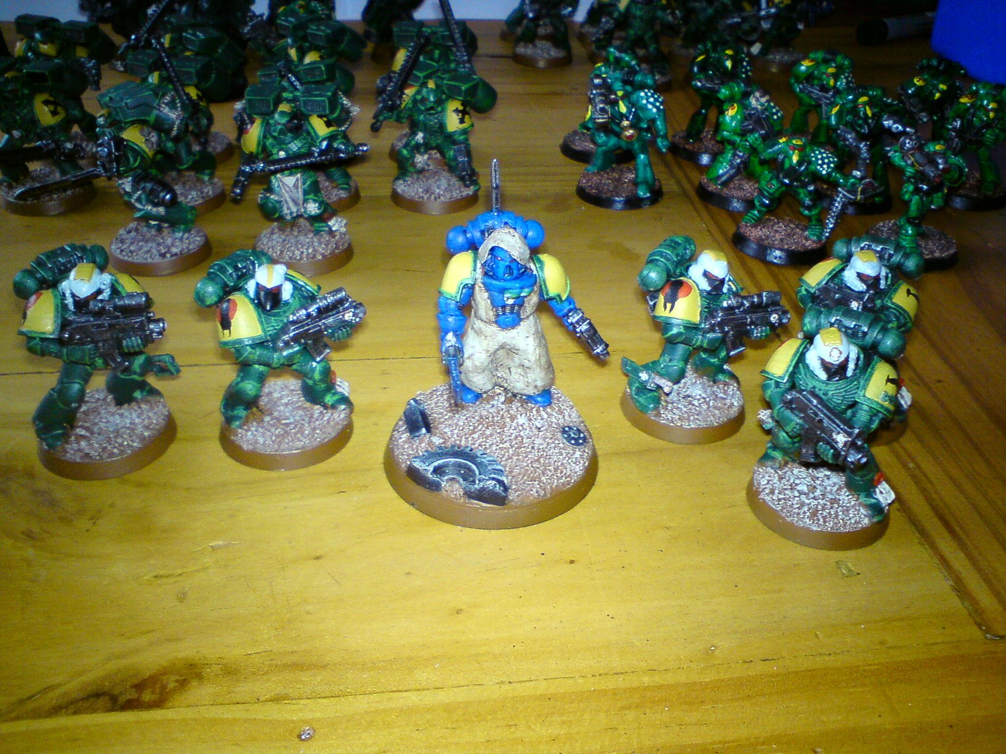 Ahazra Redth, Mantis Warriors, Space Marines, Sternguard