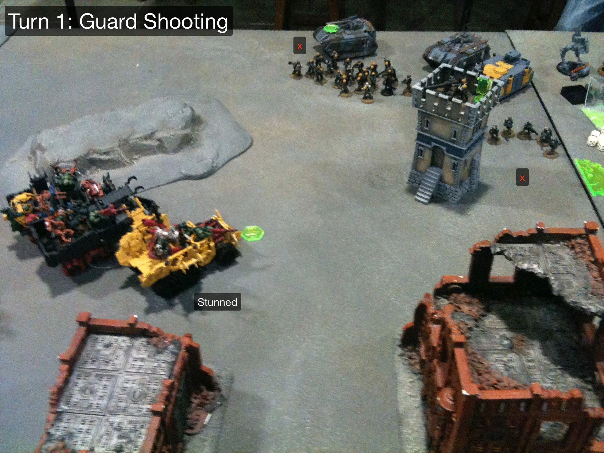 Battle Report, Da Ork Angelz, Imperial Guard, Orks