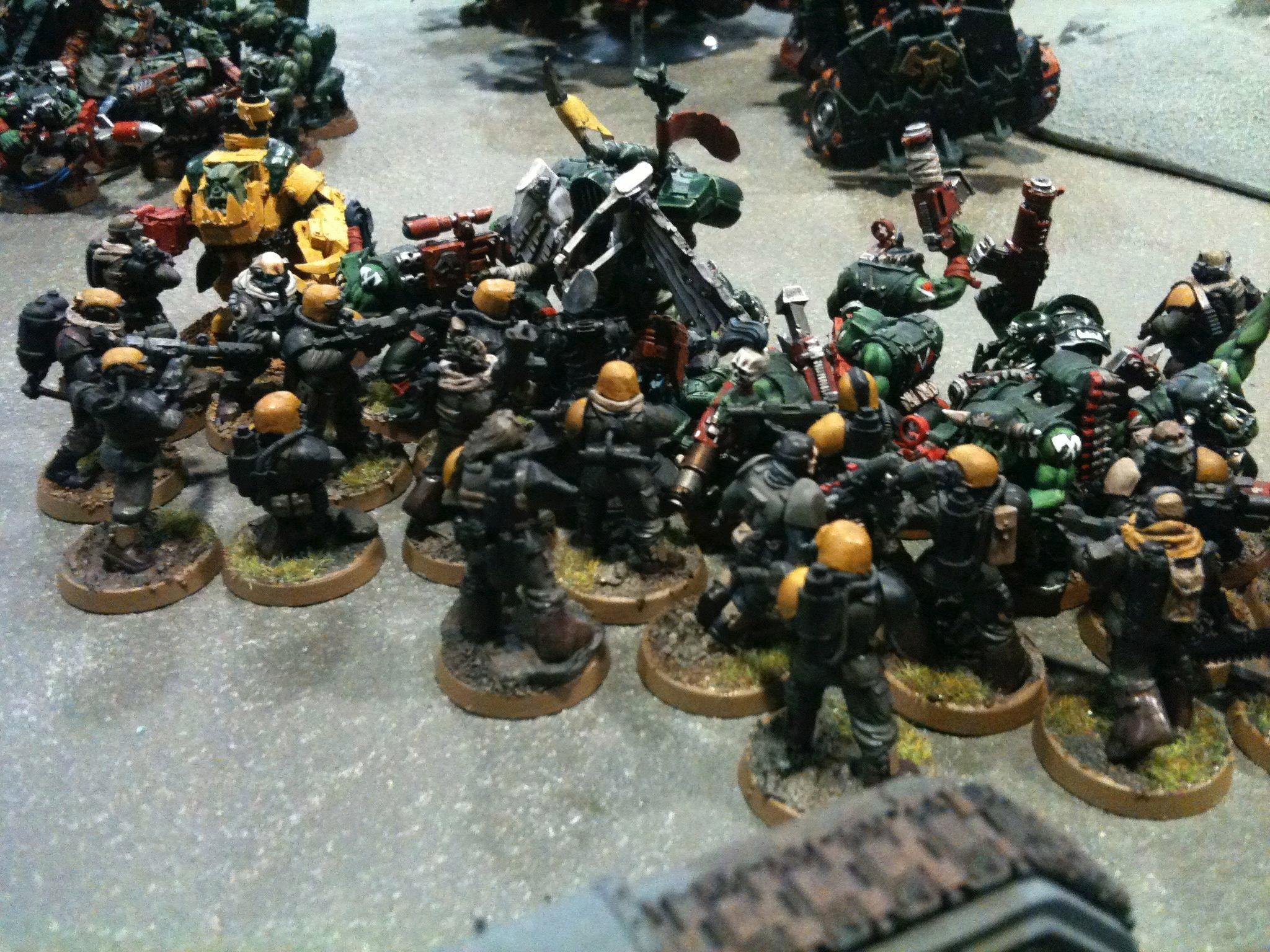 Battle Report, Da Ork Angelz, Imperial Guard, Orks