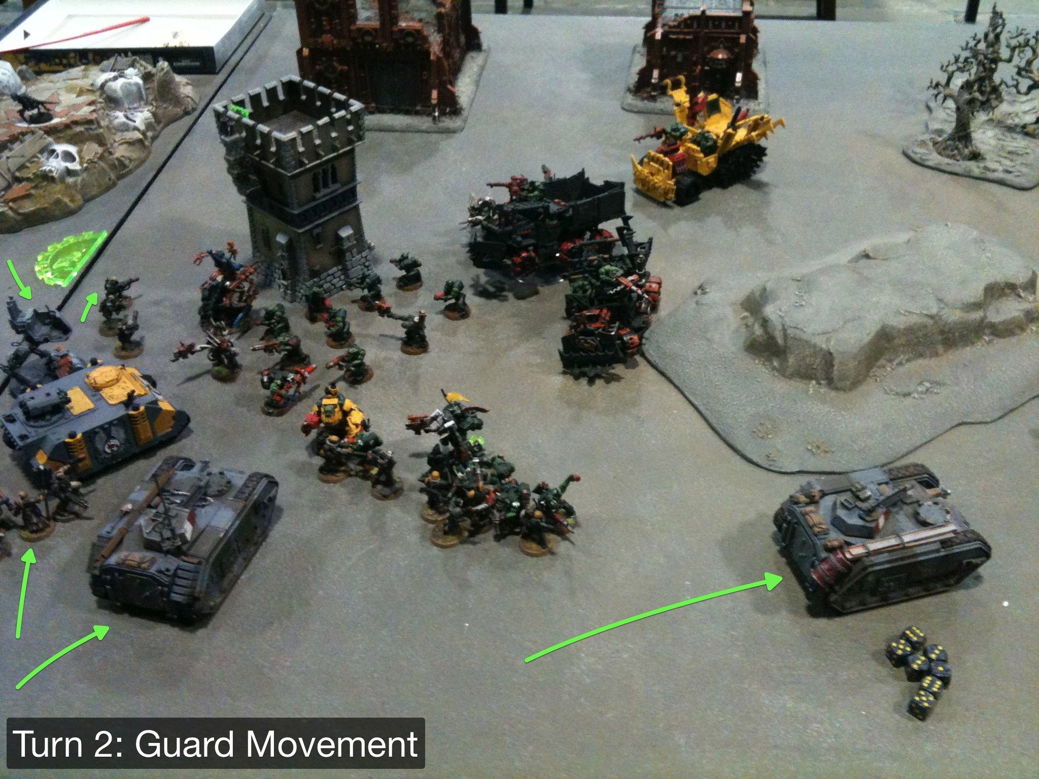Battle Report, Da Ork Angelz, Imperial Guard, Orks